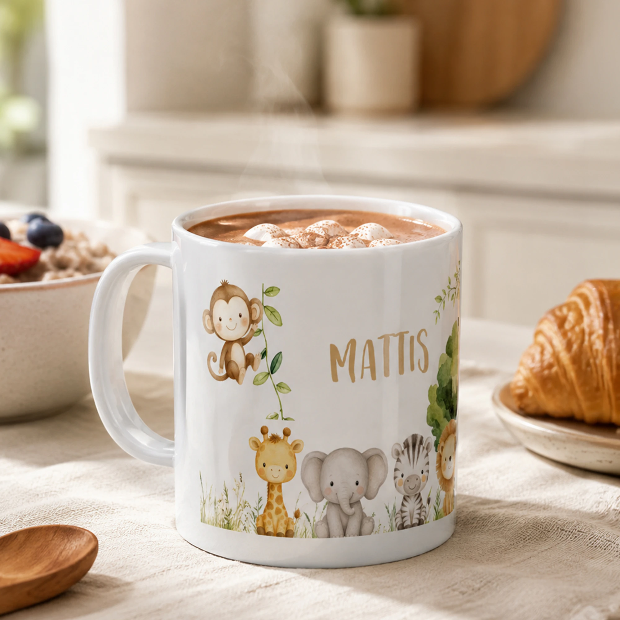 Kindertasse Standard Weiß 6