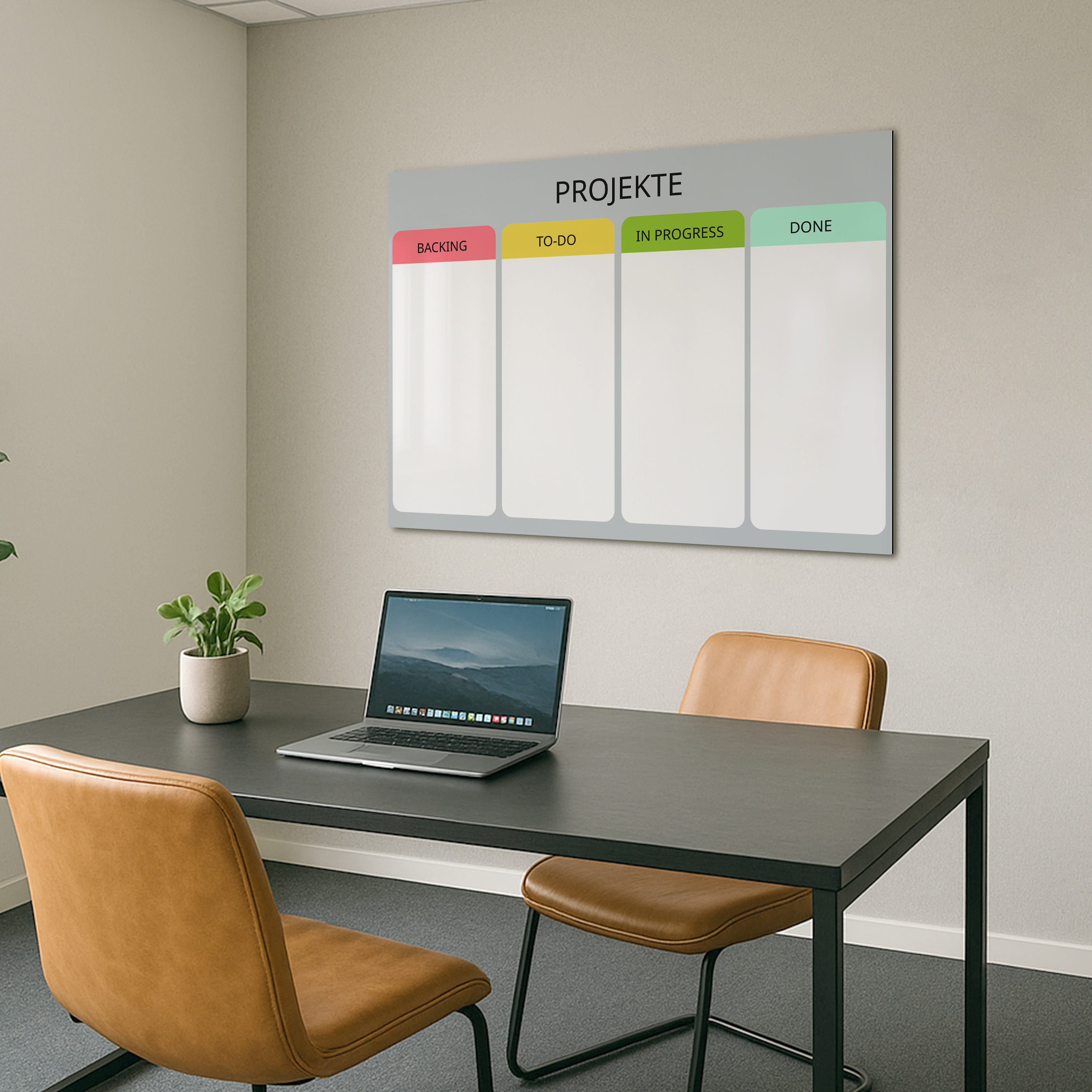 Whiteboard Querformat 29,7 x 21 cm (DIN A4) 6