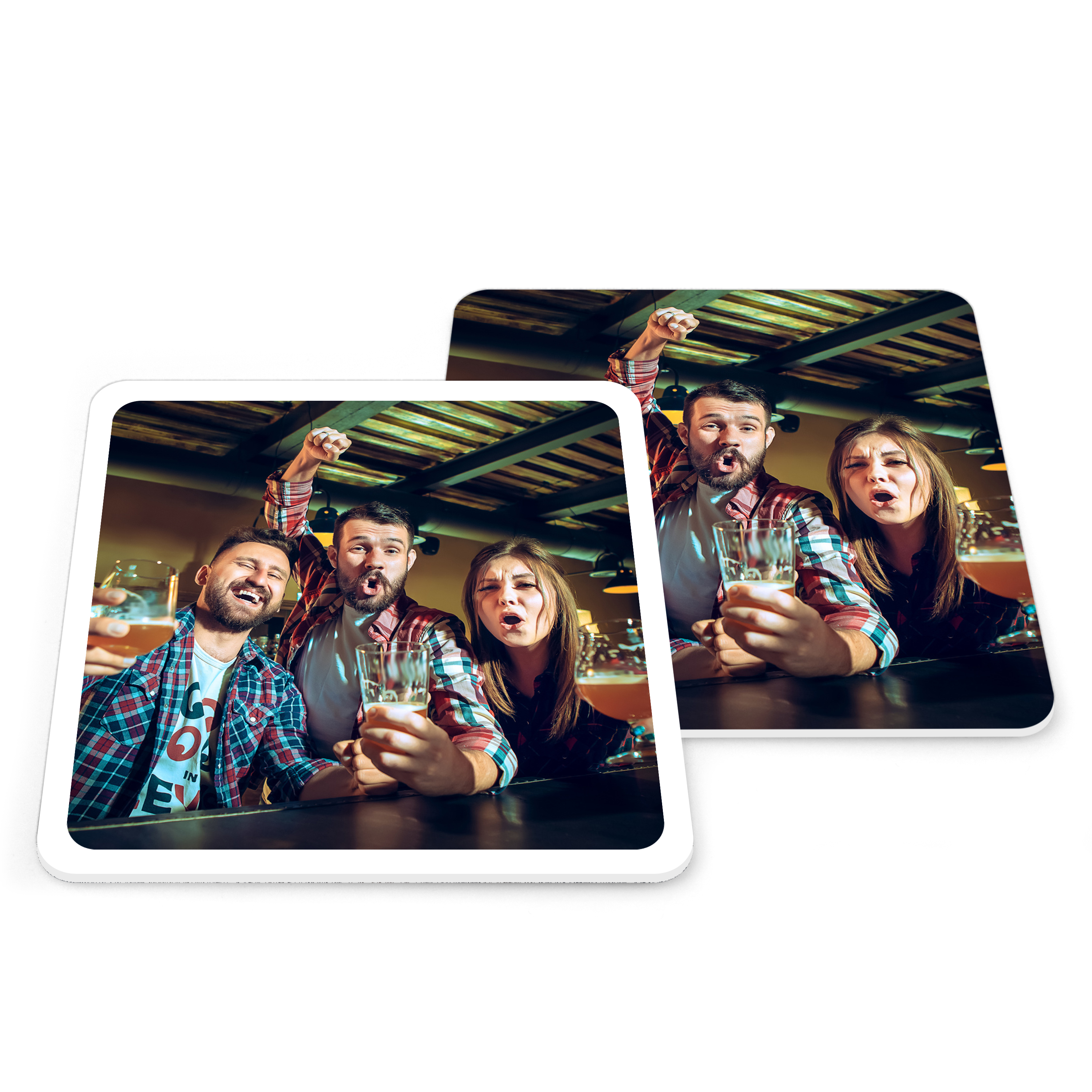 Untersetzer Quadrat Kunststoff 1