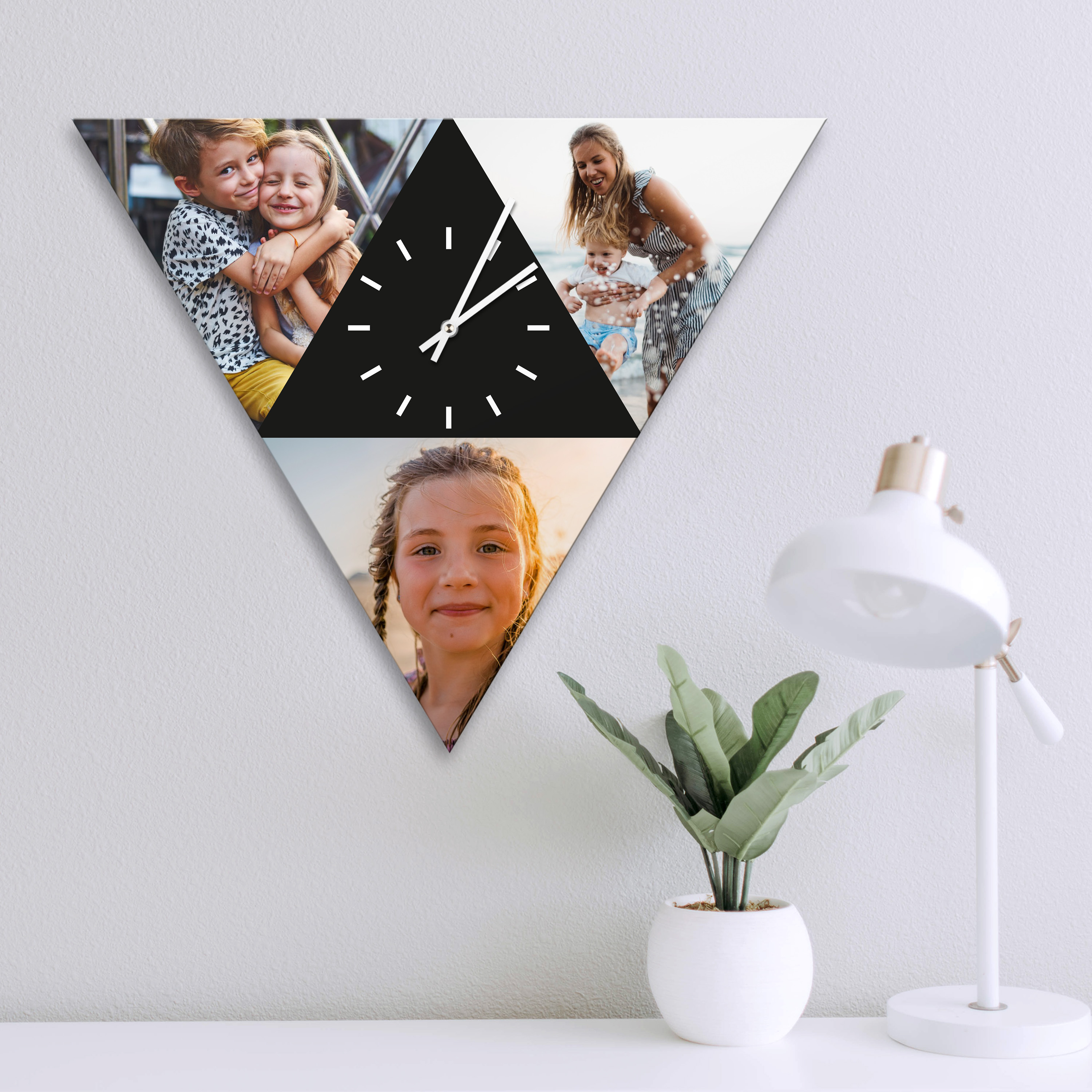 Wanduhr Modern Klein PVC Hartschaum 5