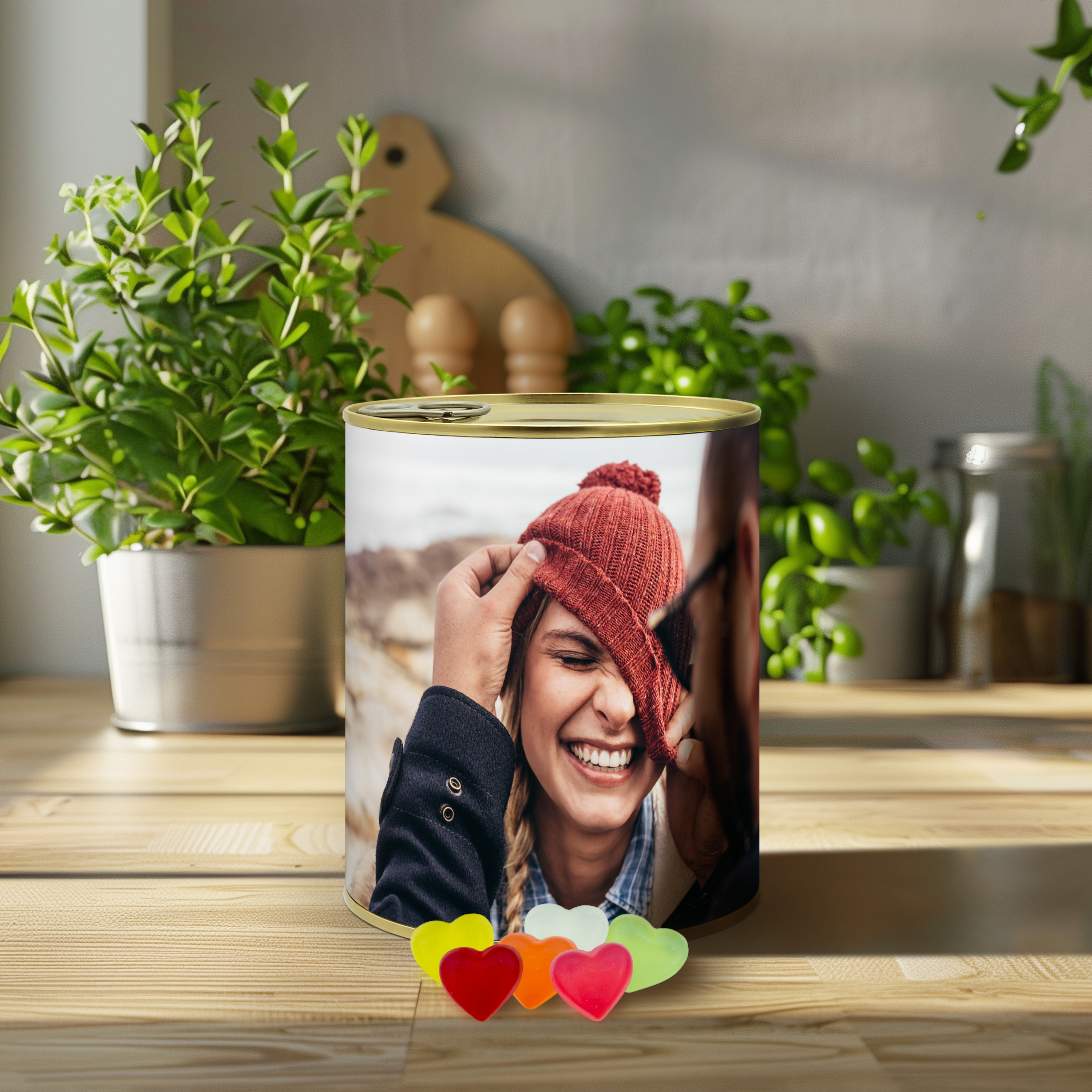 Konservendose Katjes Family Glücksherzen 8