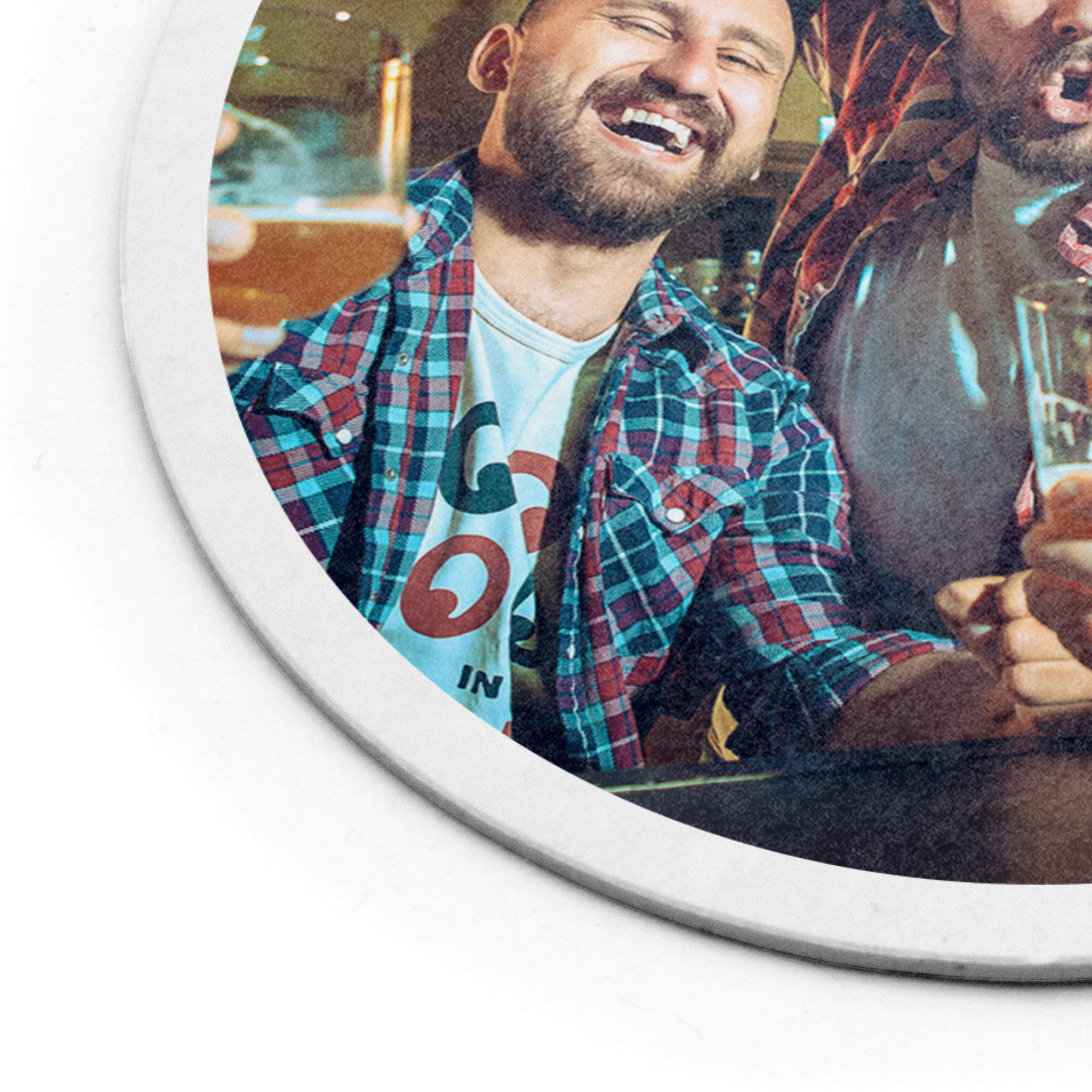 Bierdeckel Rund Karton 4