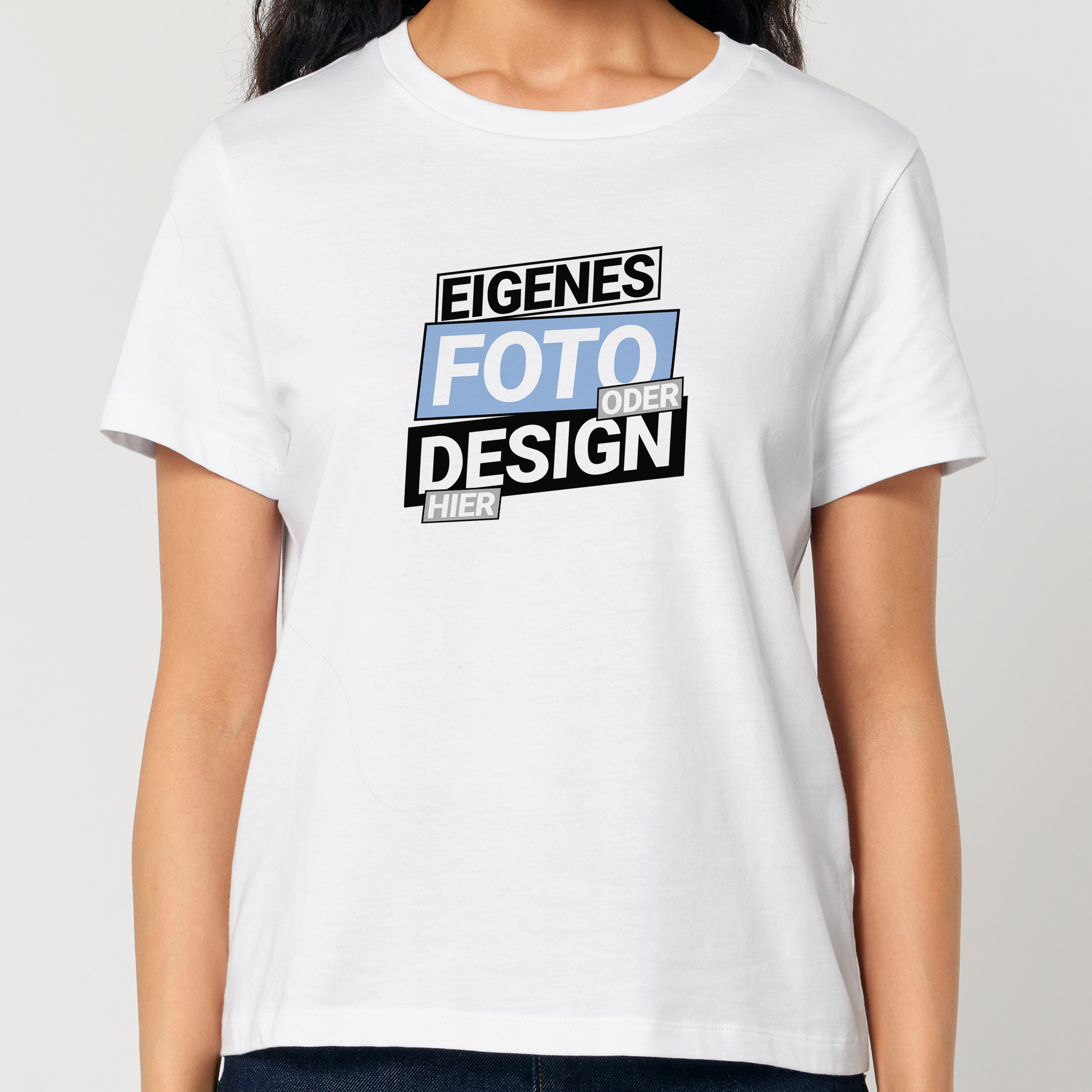 Damen Bio T-Shirt Weiß 5