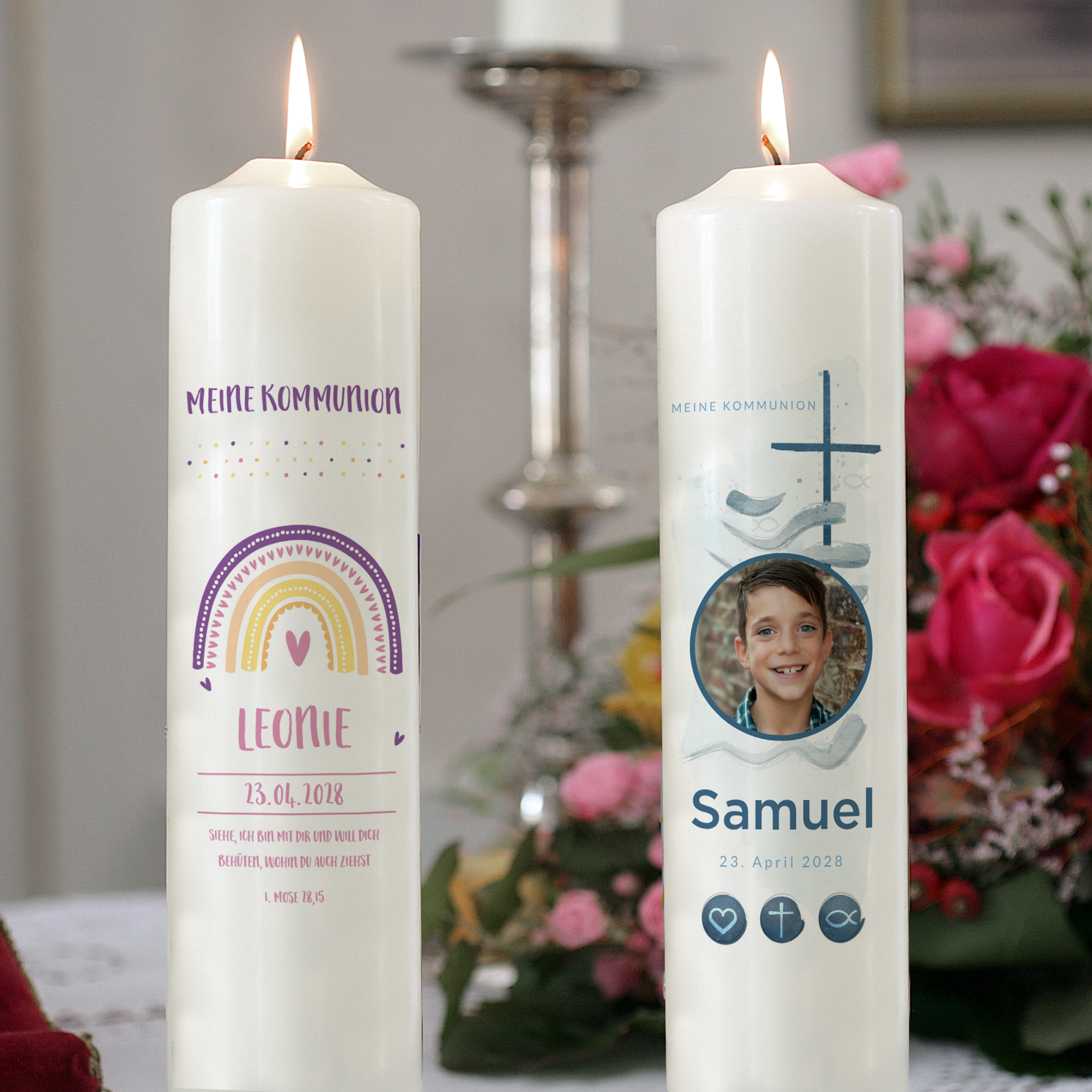 Kommunionkerze 29 cm 7