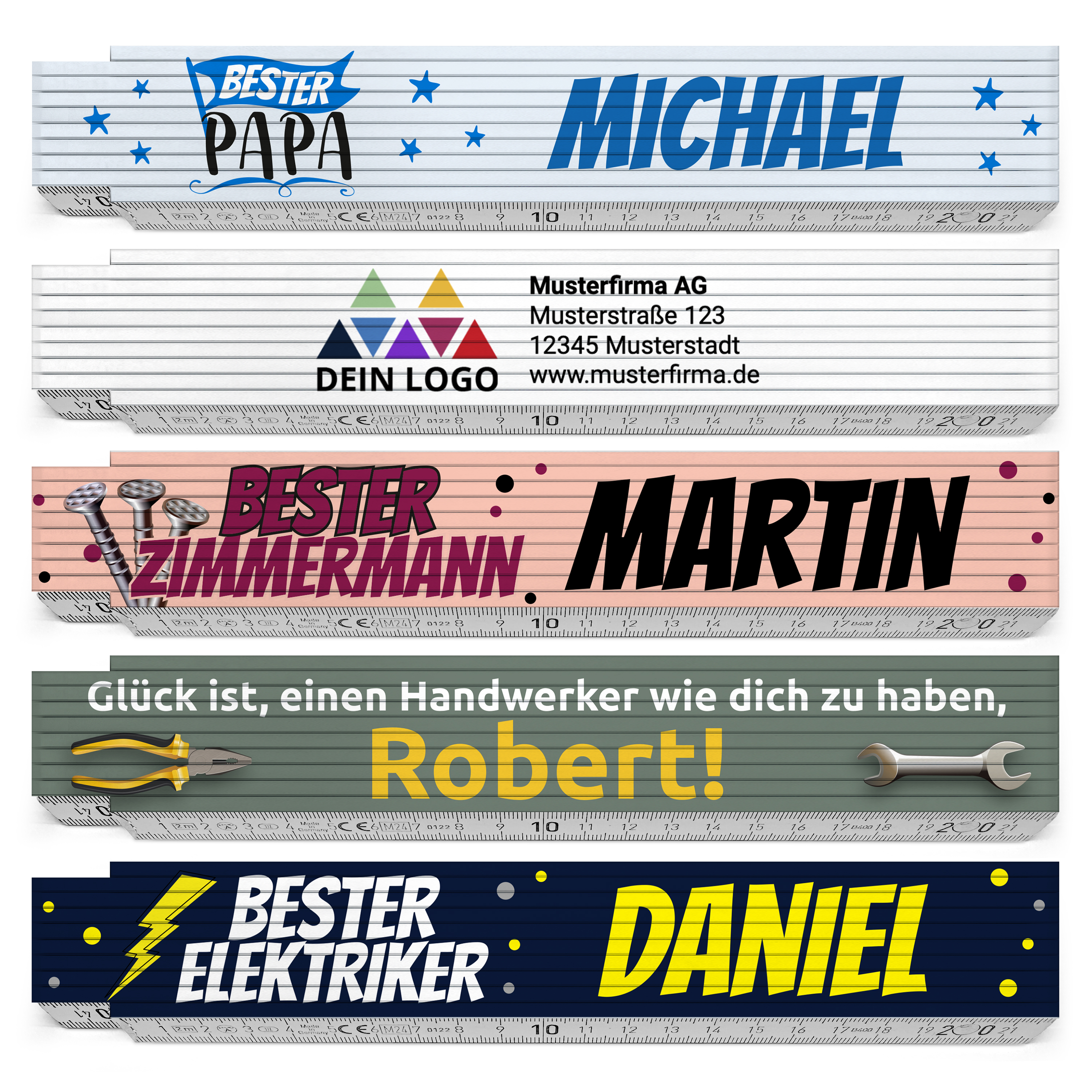 Holz-Zollstock - Standard 5