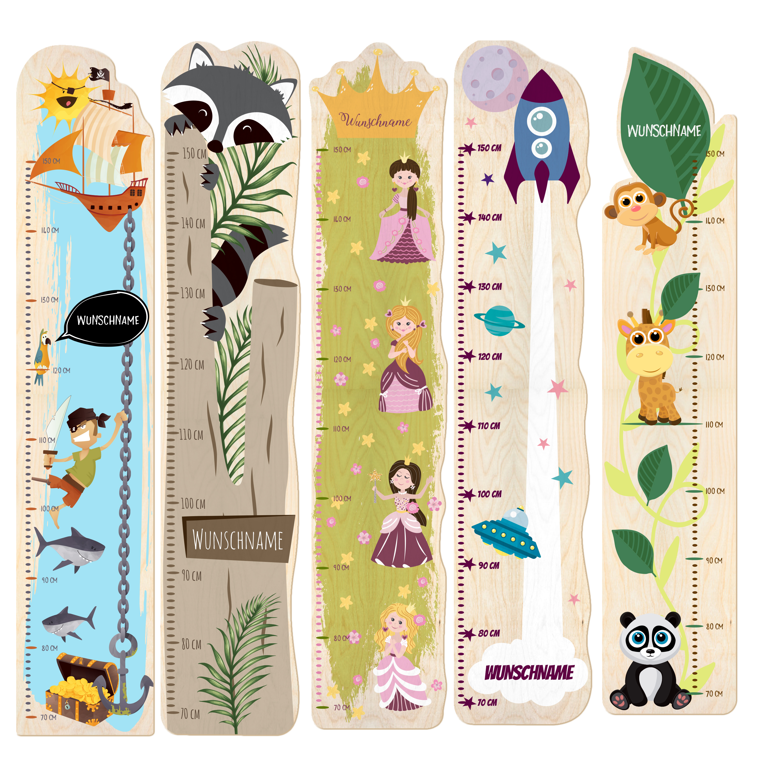 Holz-Messlatte 20 cm 3