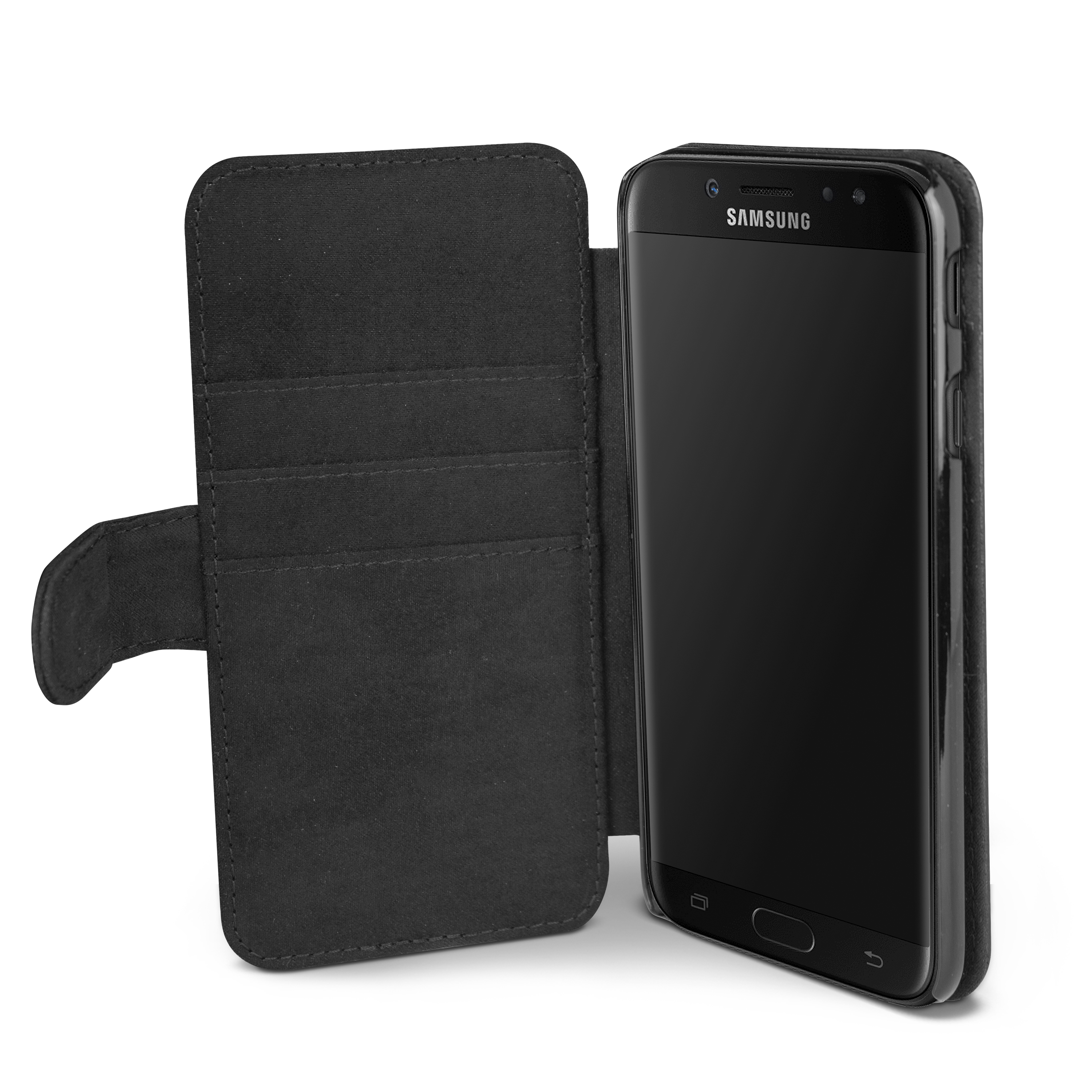 Galaxy J7 (2017) Flipcase schwarz 4