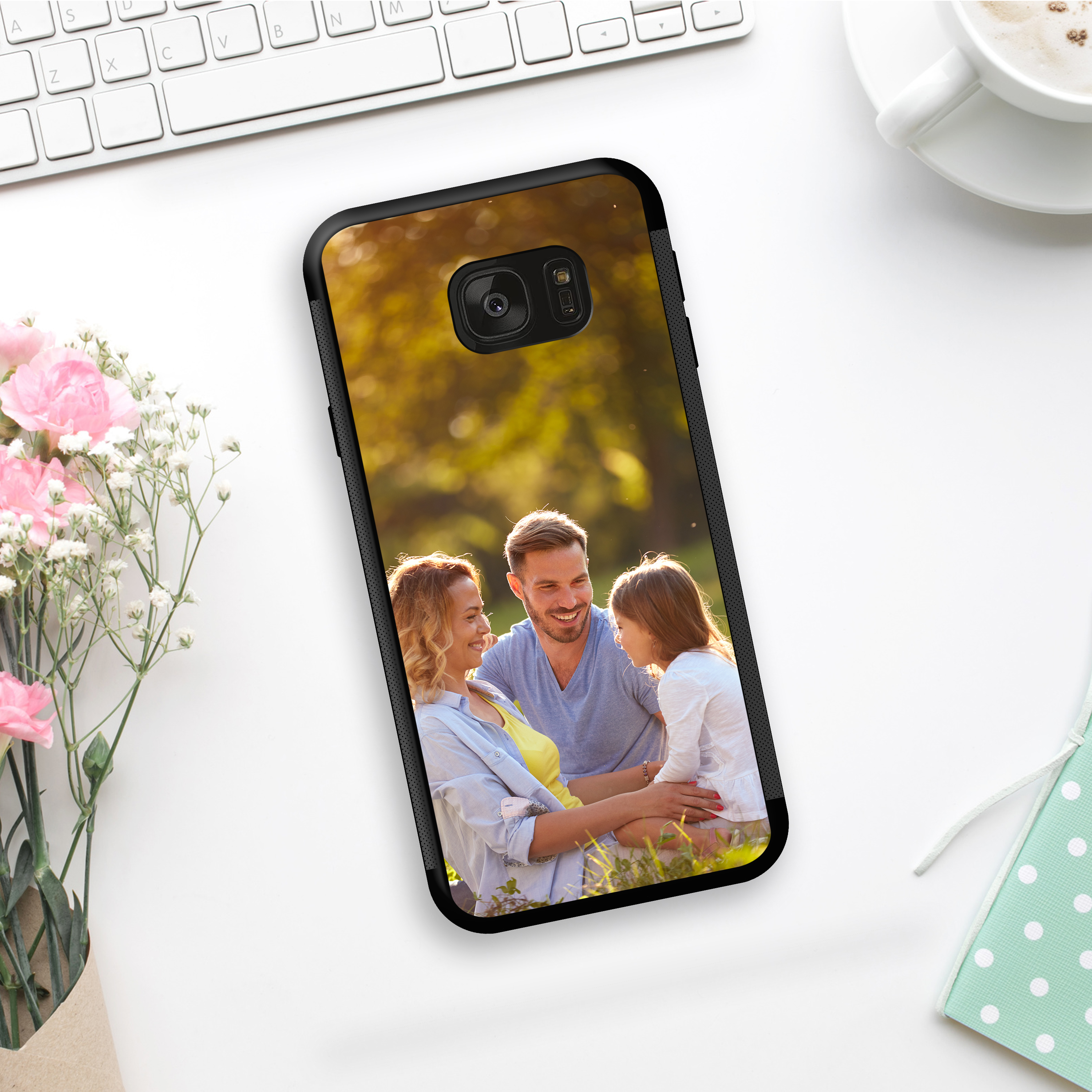 Galaxy S7 edge Softcase schwarz 3