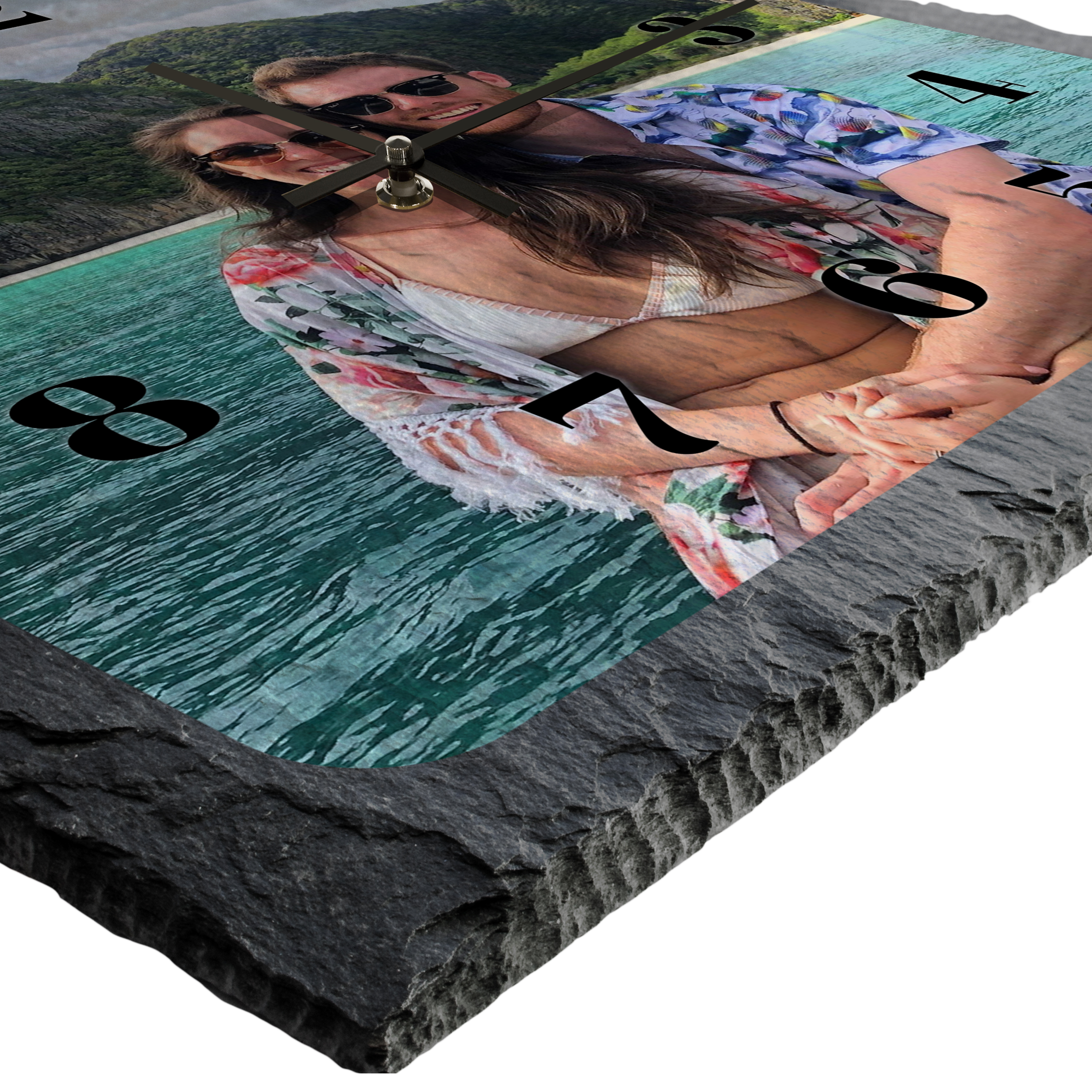 Schiefer-Wanduhr - Standard 5