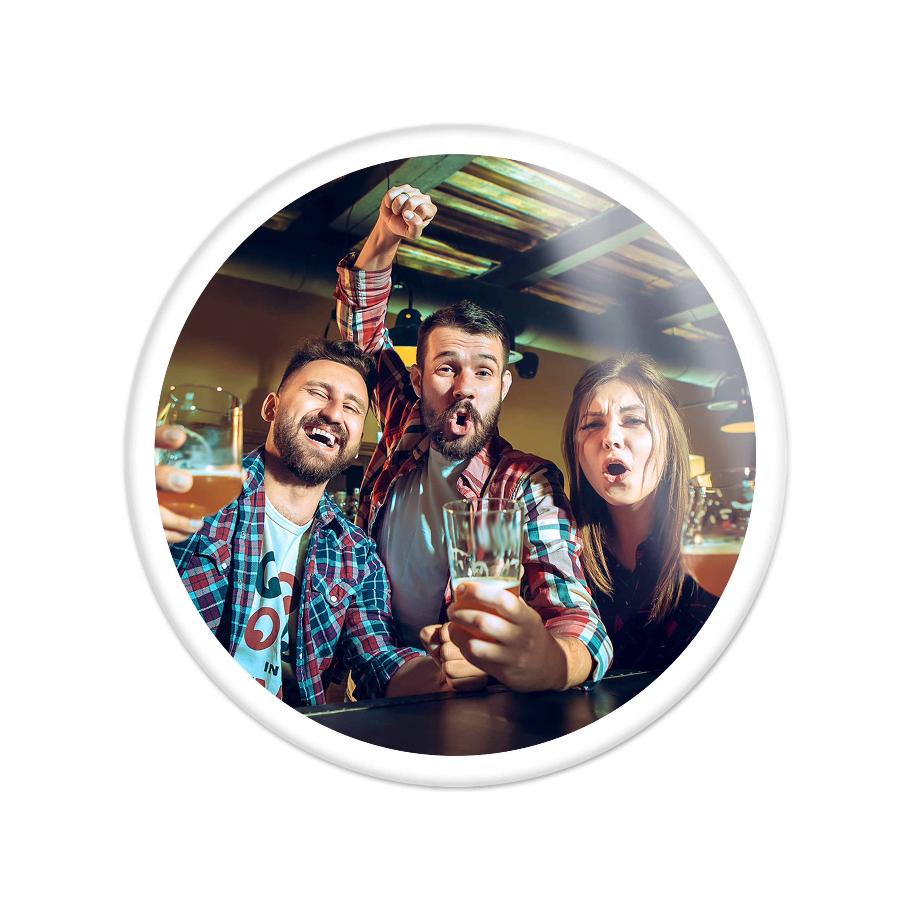 Untersetzer Rund Acrylglas 2