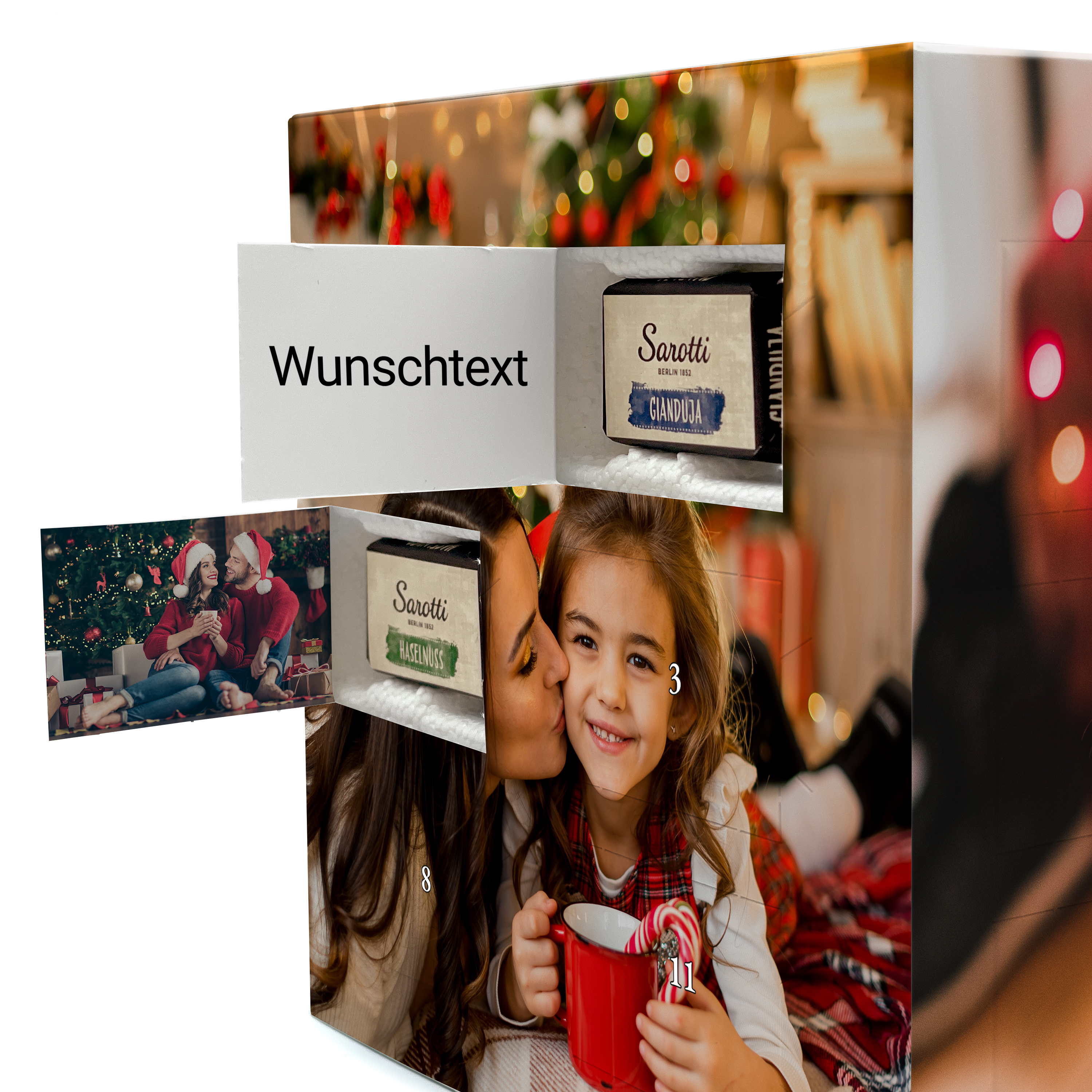 Würfel Adventskalender - Standard 4