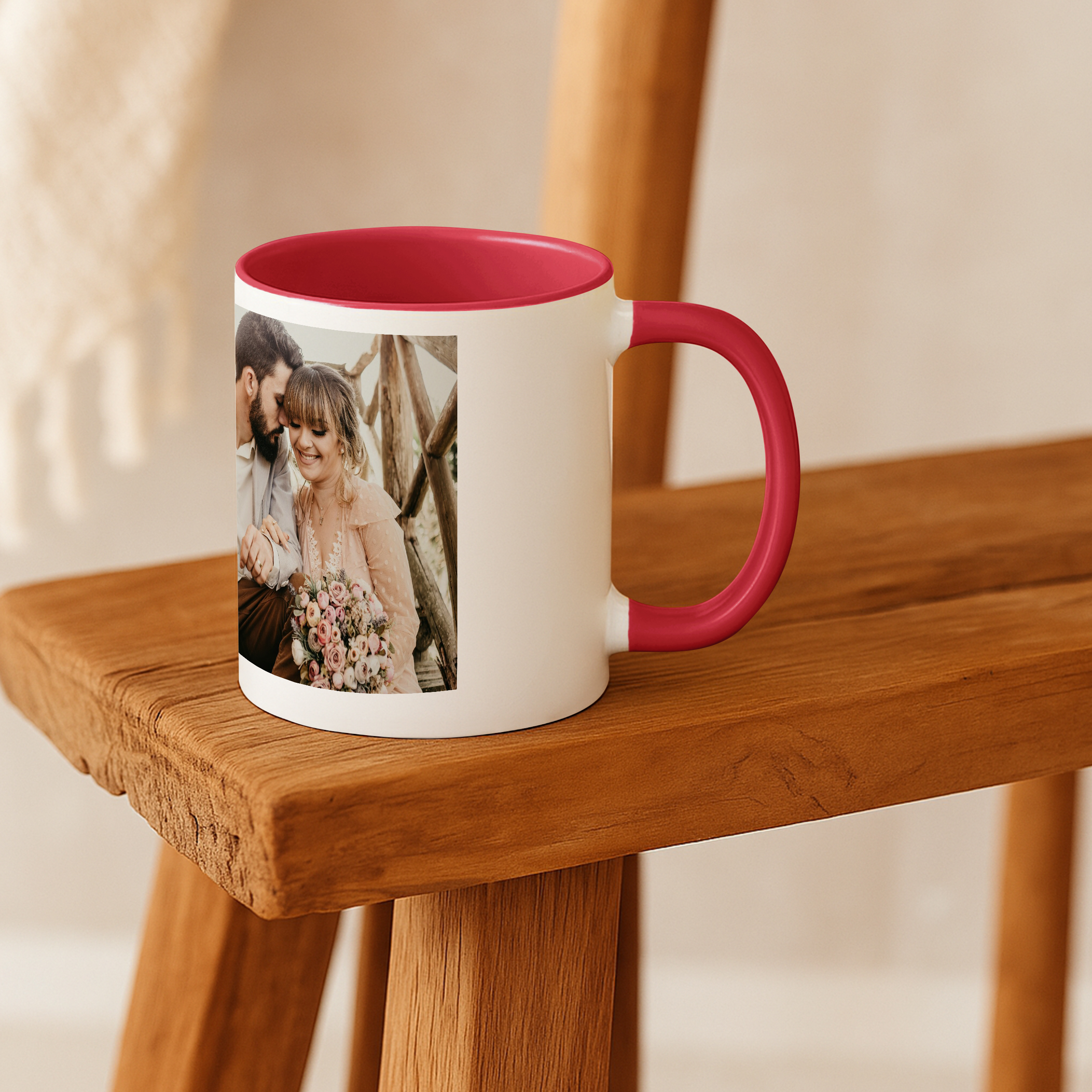 Zweifarbtasse Standard Rot 6