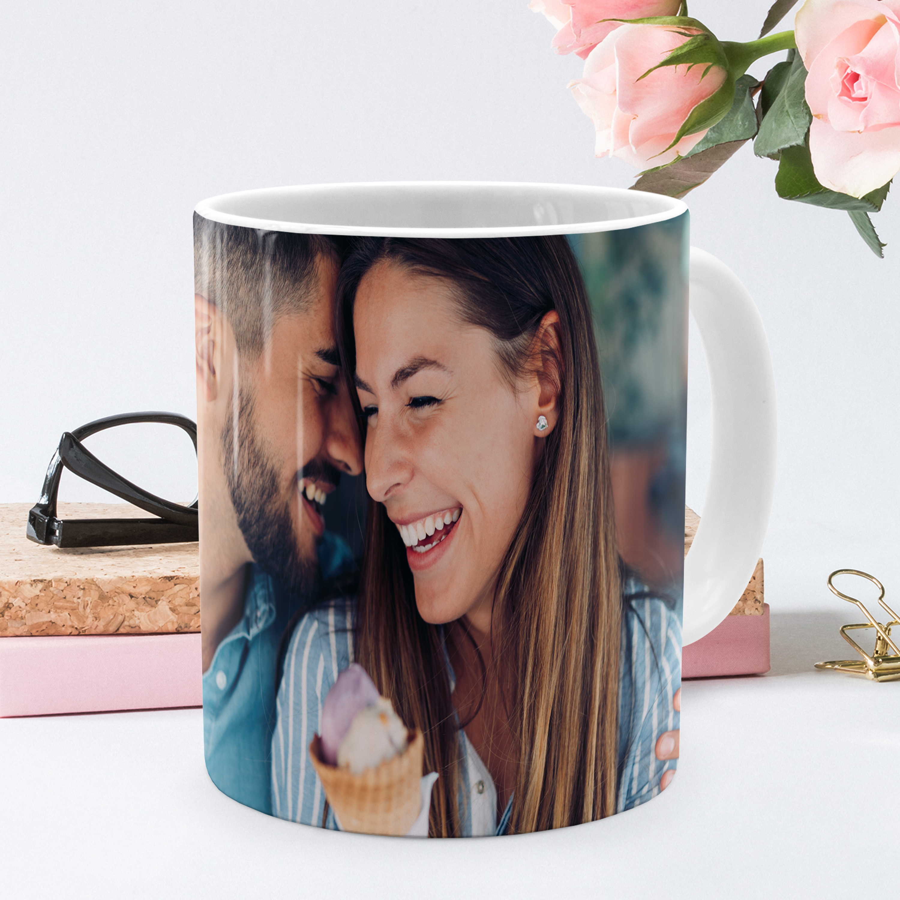 Kaffeebecher Full-Size Weiß 6