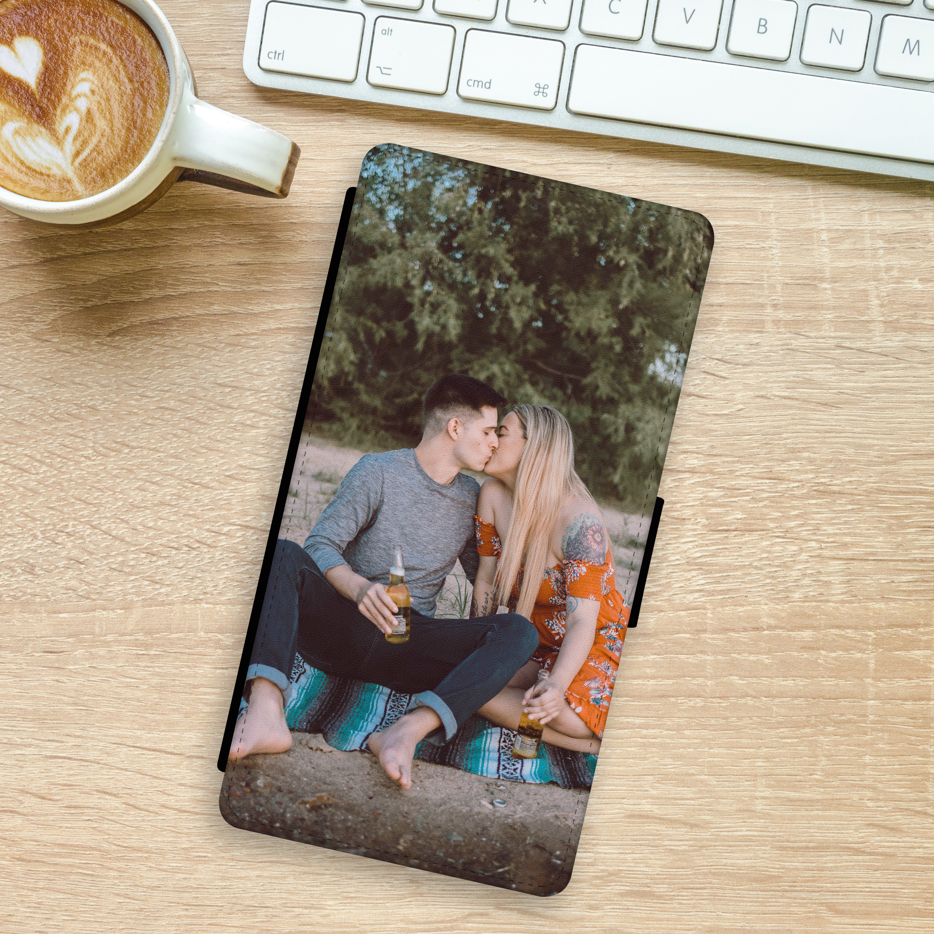 Galaxy J5 (2017) schwarz Flipcase 5