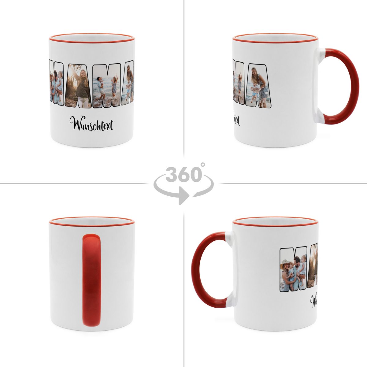 Beste Mama Tasse Rot 2