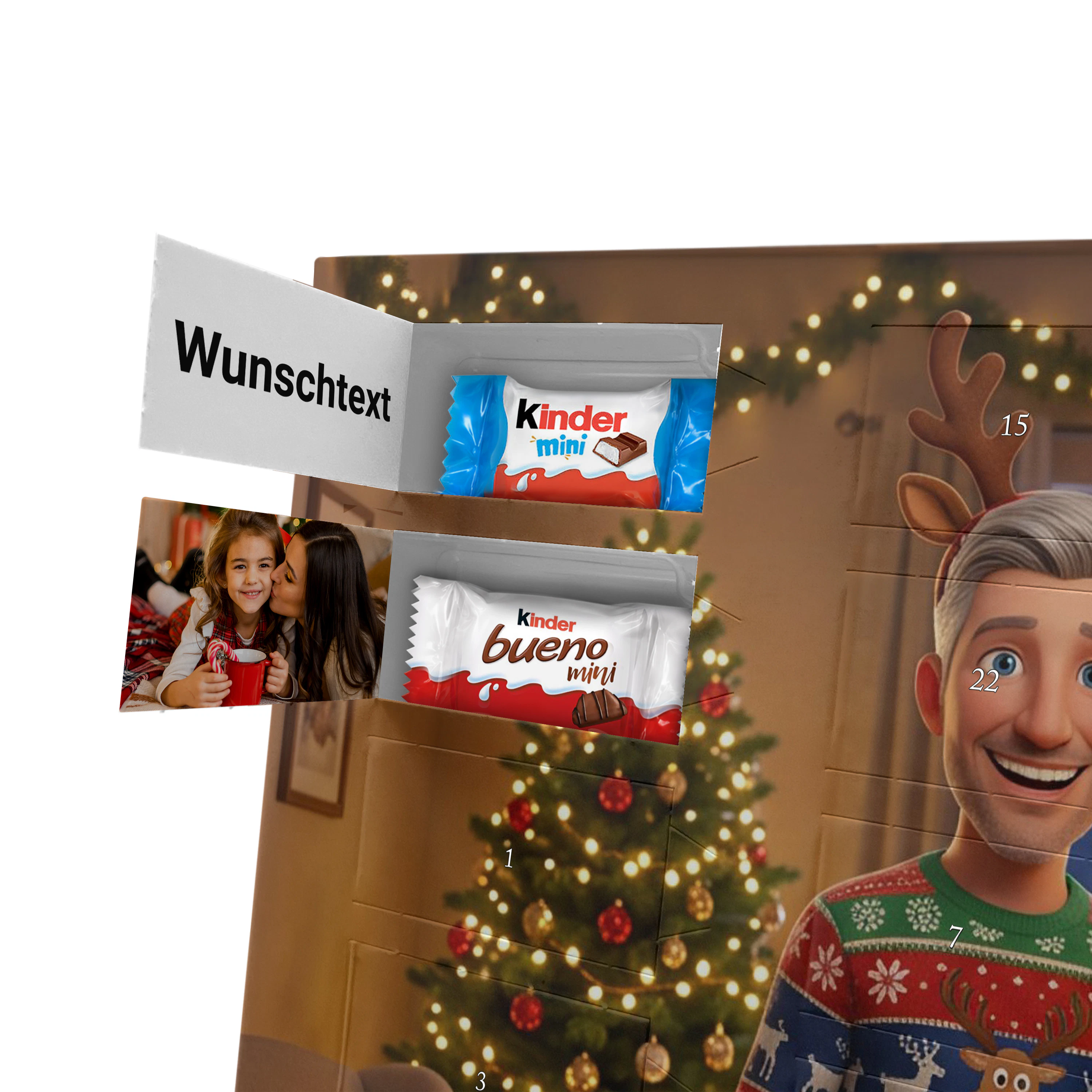 MagicFoto Adventskalender Kinder Schokolade 2