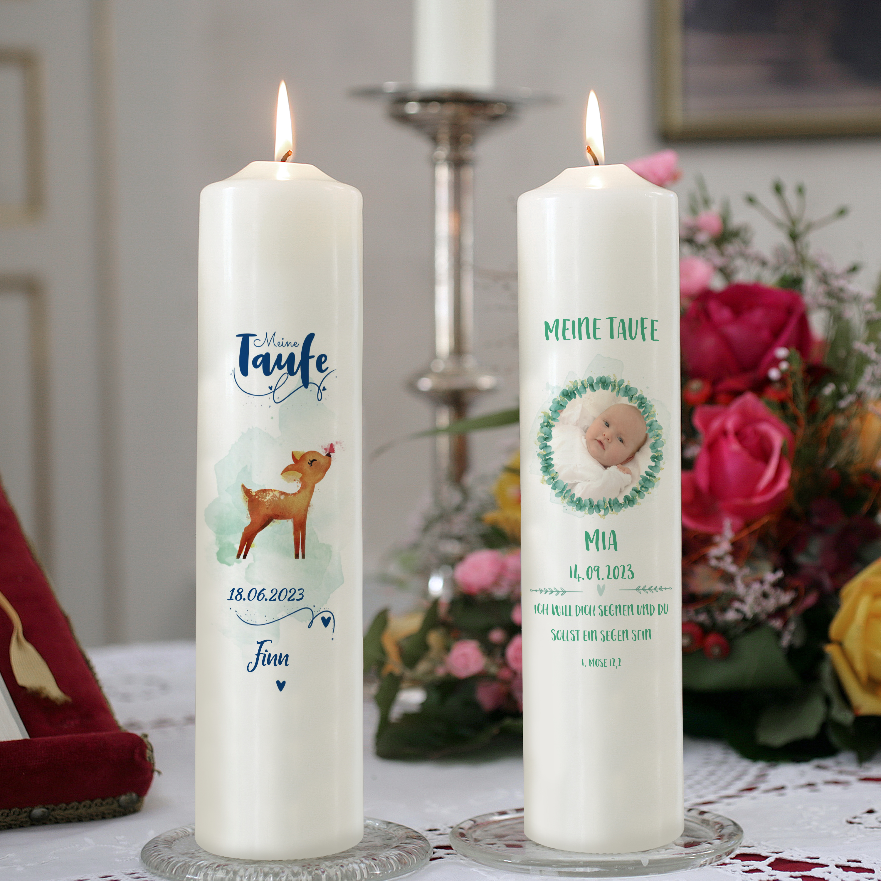 Taufkerze - Standard 8