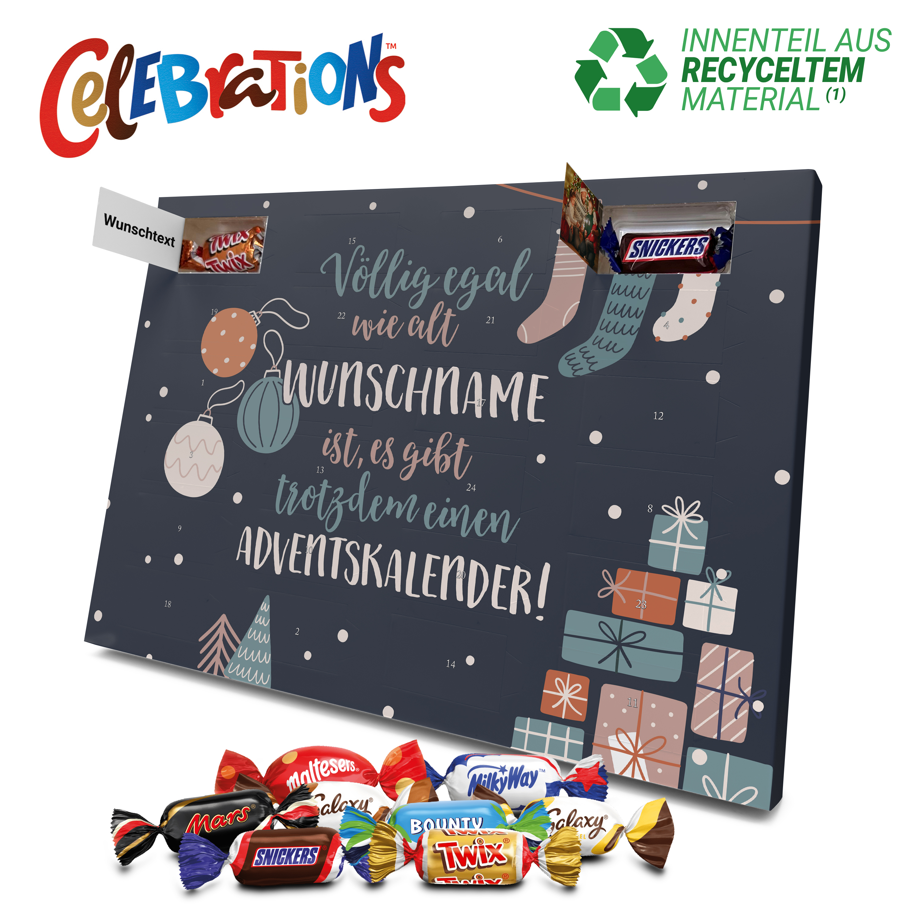 Namens-Adventskalender Celebrations 1