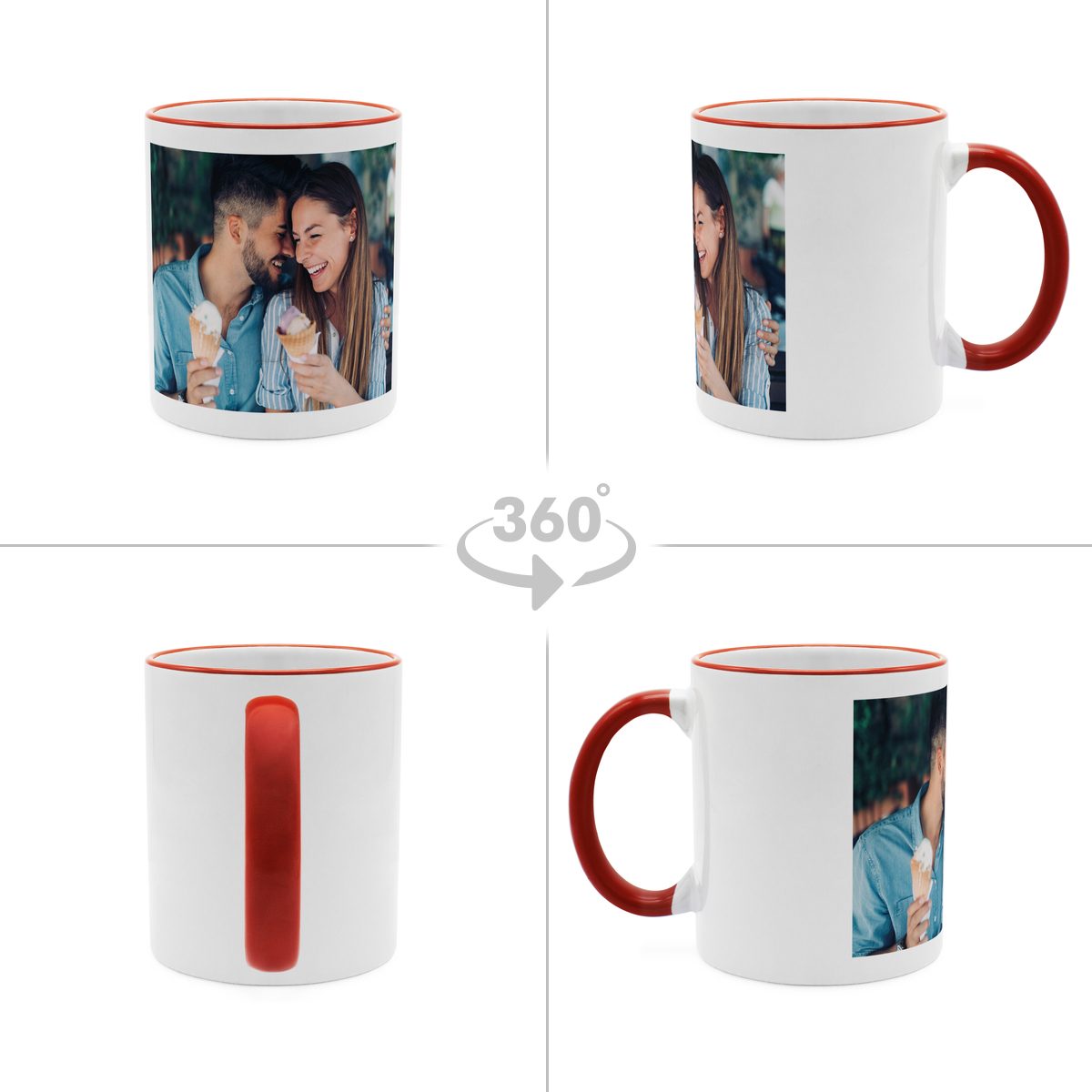 Kaffeebecher Rot Standard 2