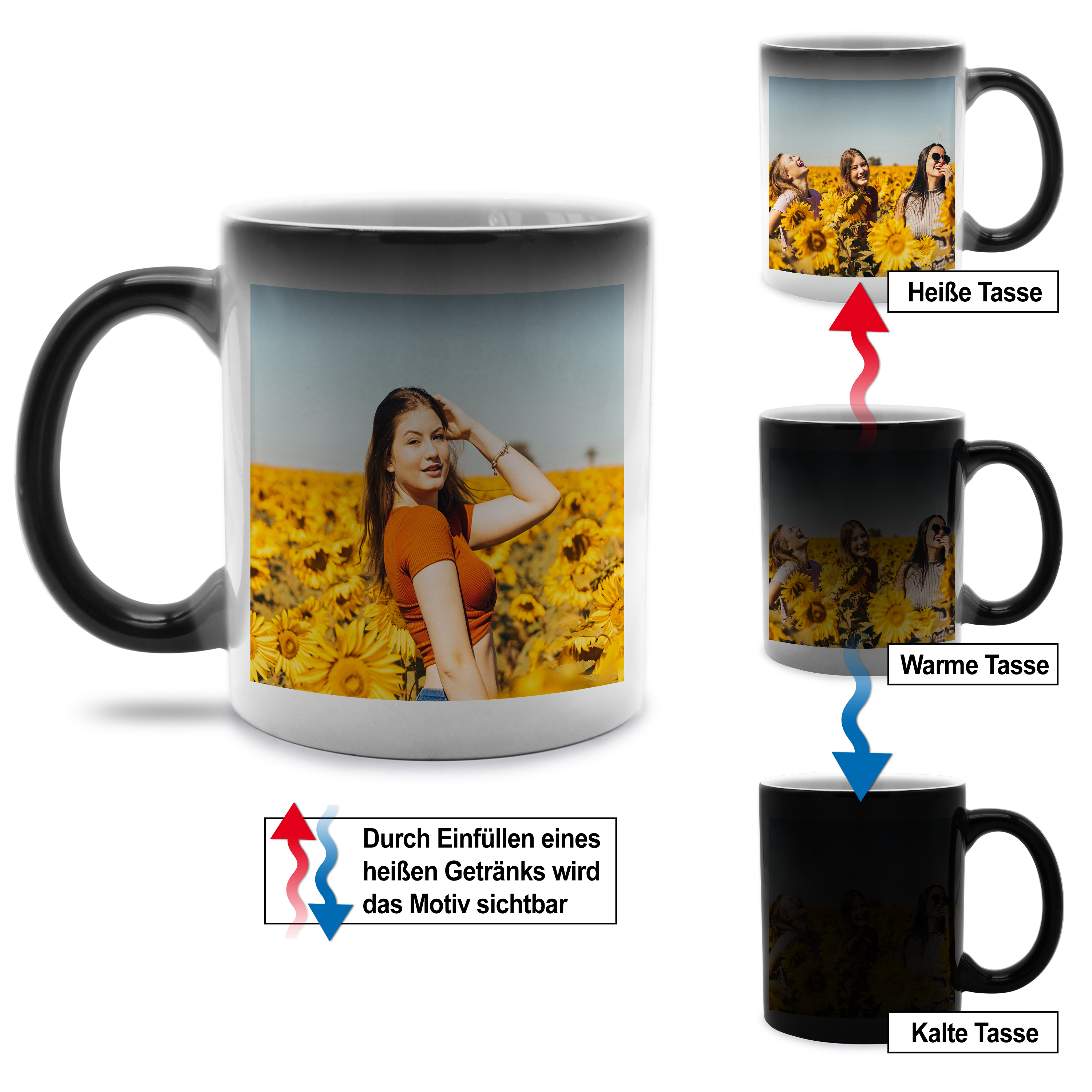 Zaubertasse Standard Beidseitig 2