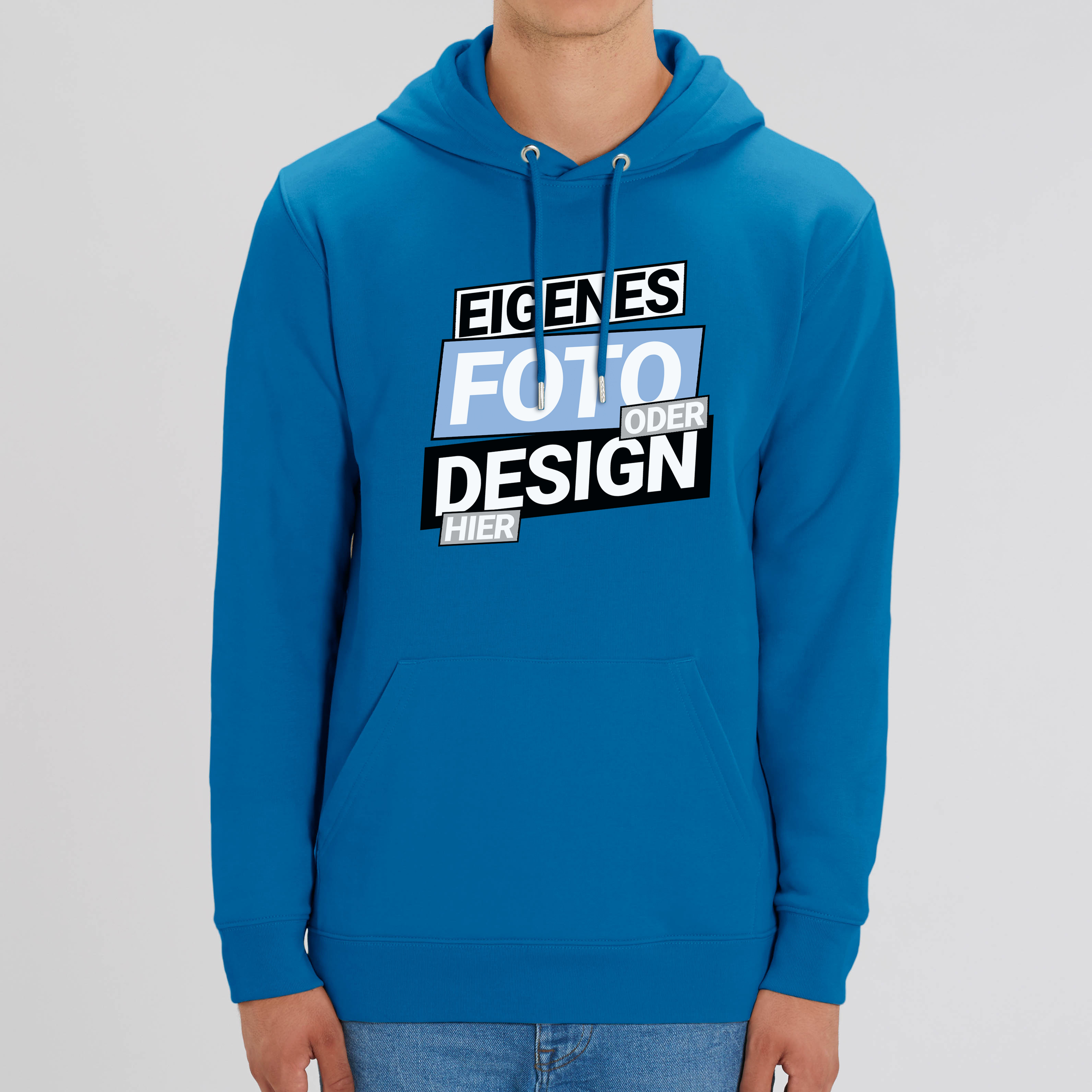 Bio Hoodie „Premium“ Königsblau 5