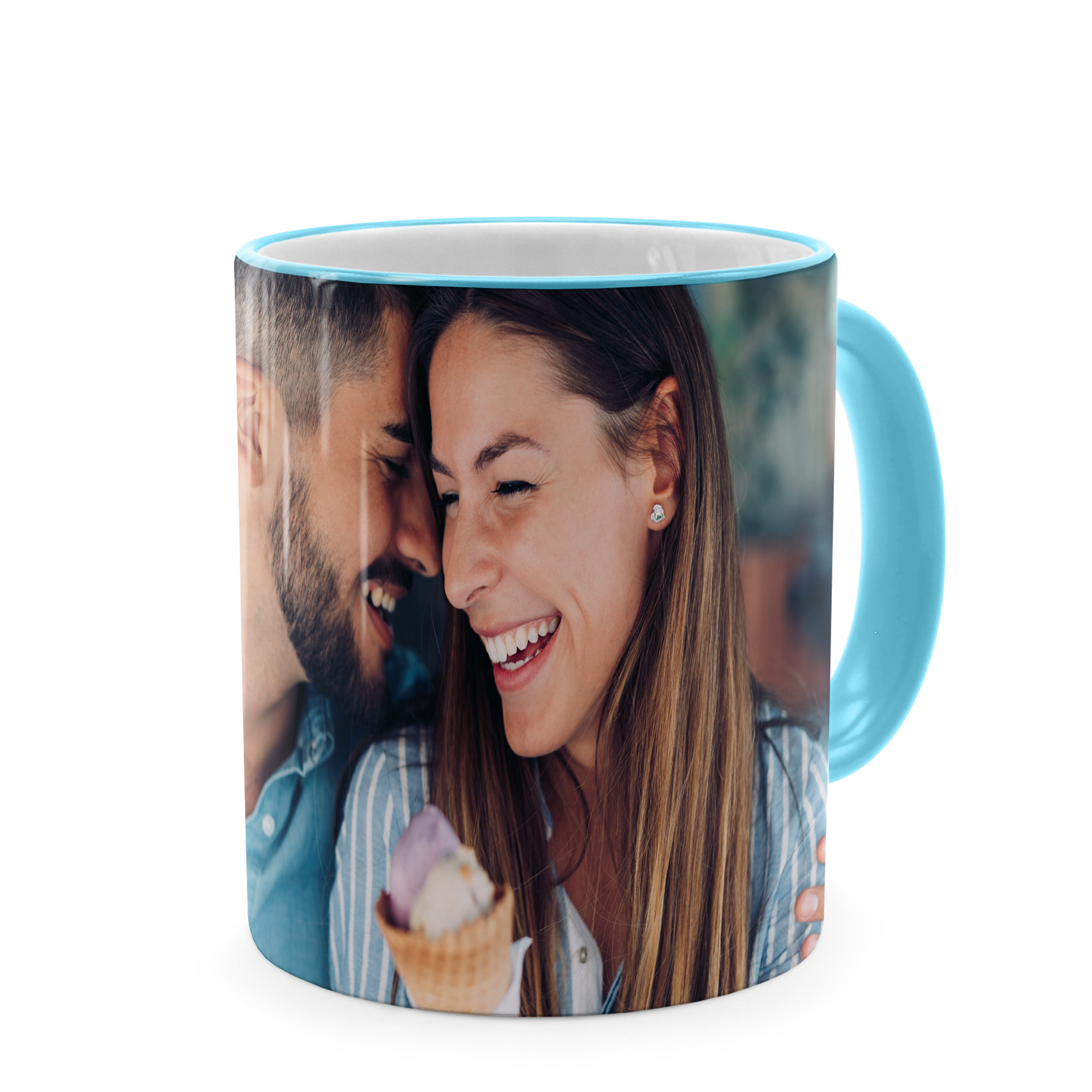 Kaffeebecher Full-Size Hellblau 1