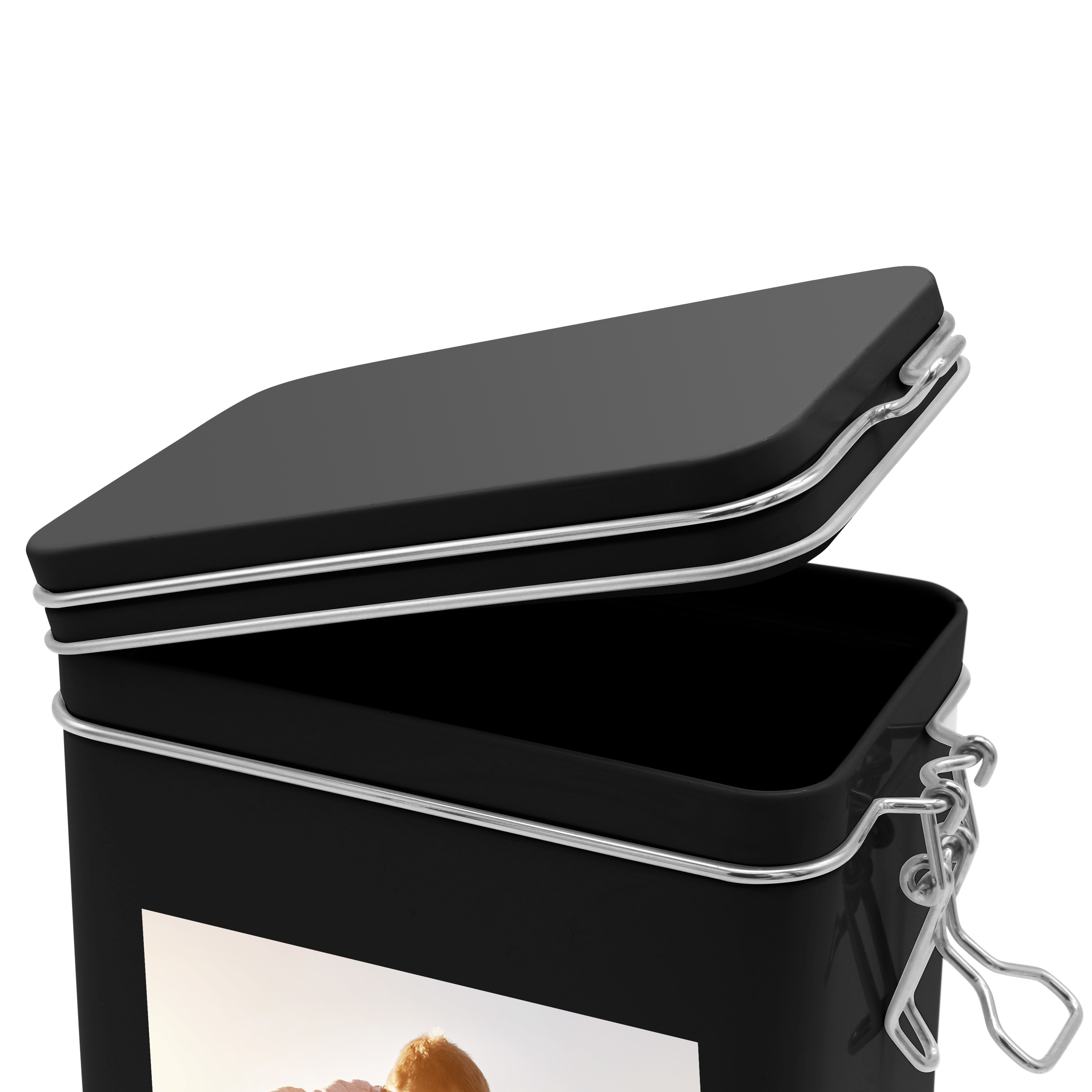 Kaffeedose Schwarz 2