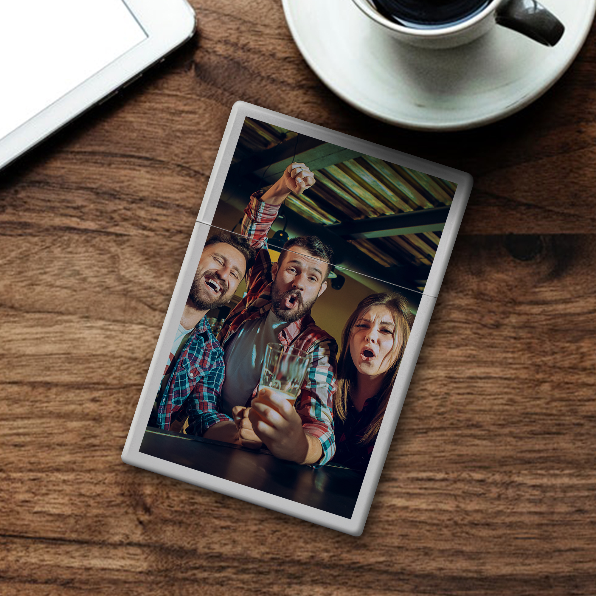 Zigarettenbox Silber 4