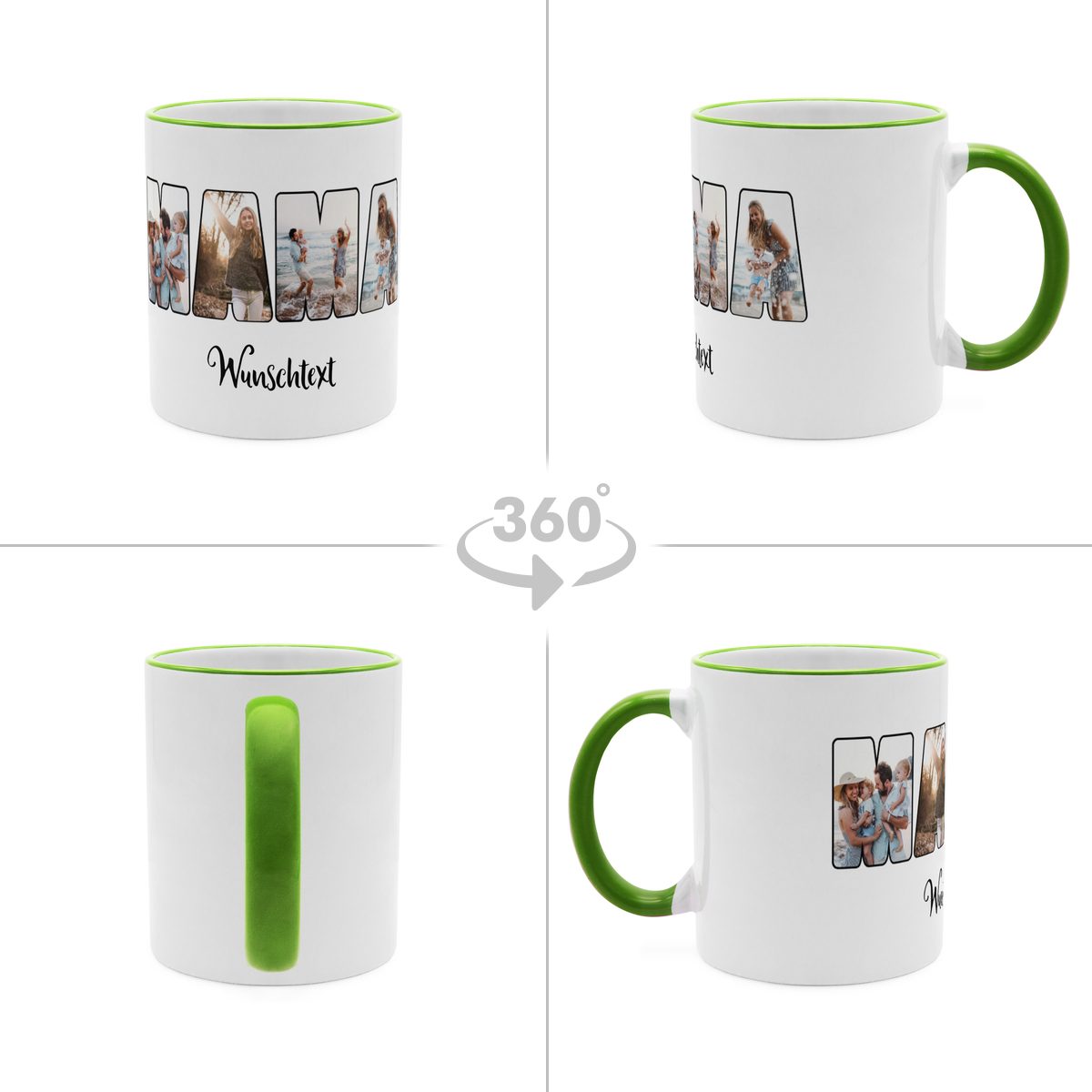 Beste Mama Tasse Grün 2