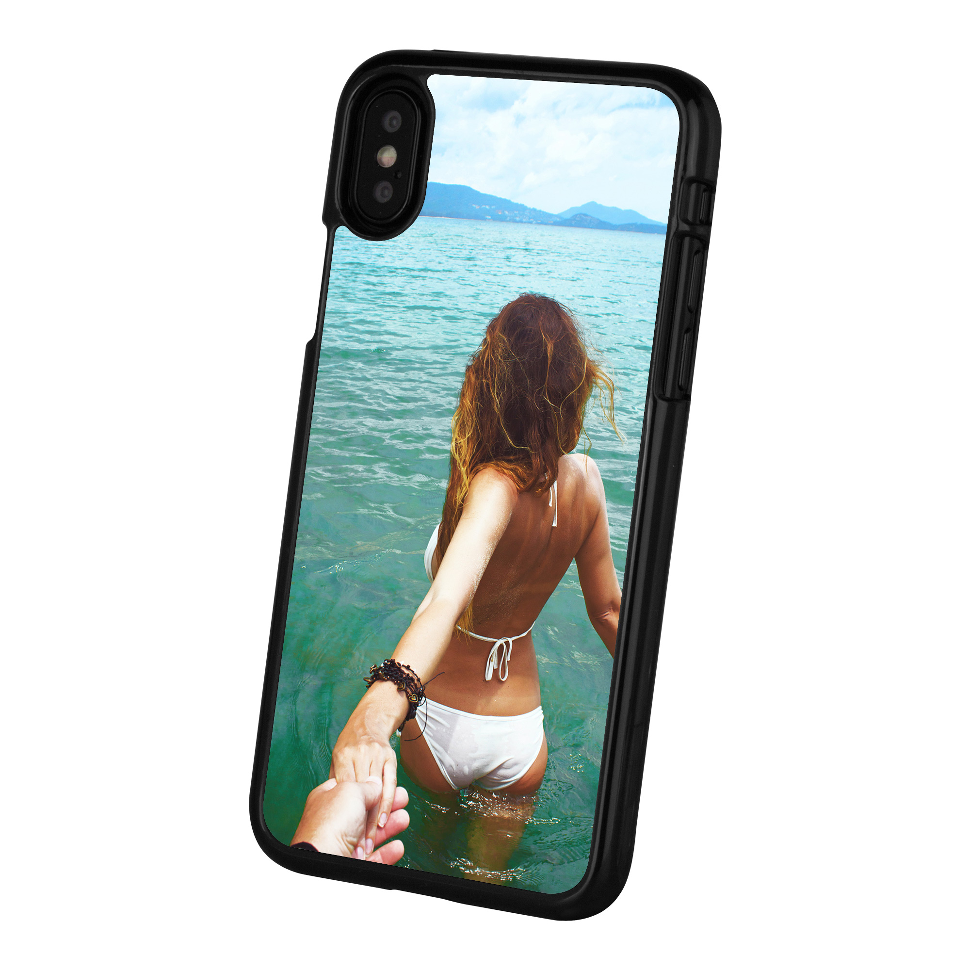 iPhone X Hardcase schwarz 2