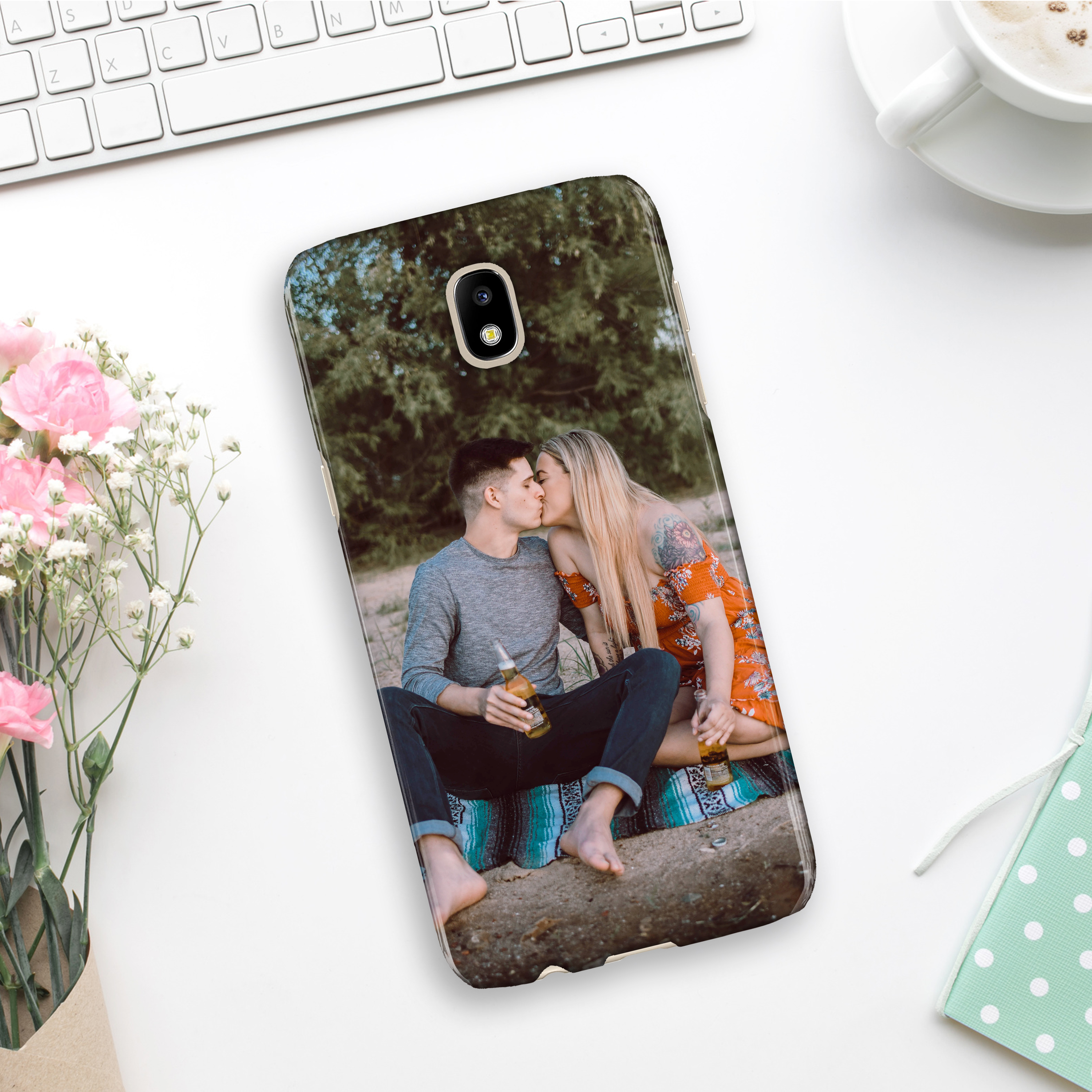 Galaxy J5 (2017) weiß Premium Hardcase 2