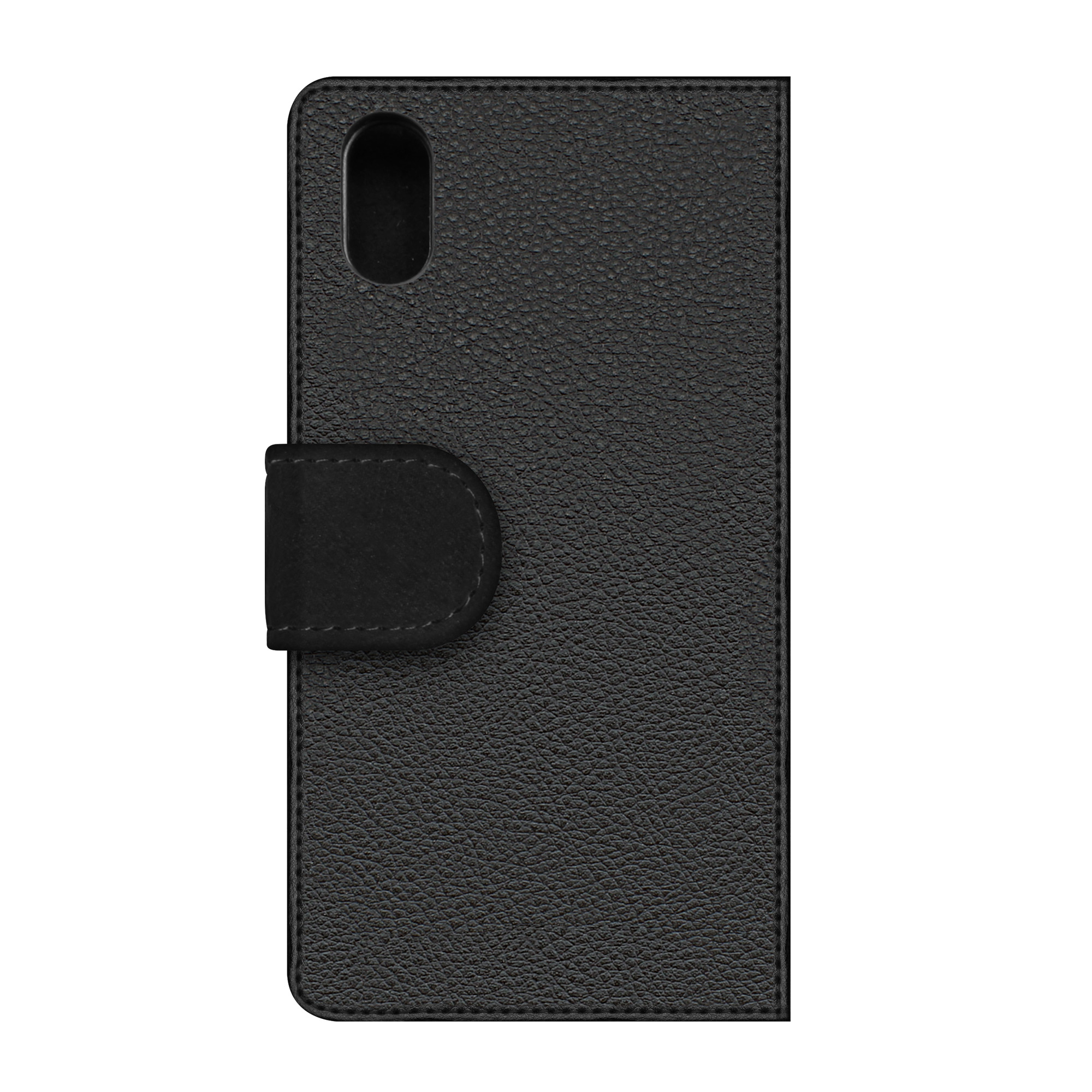 iPhone X Flipcase schwarz 2