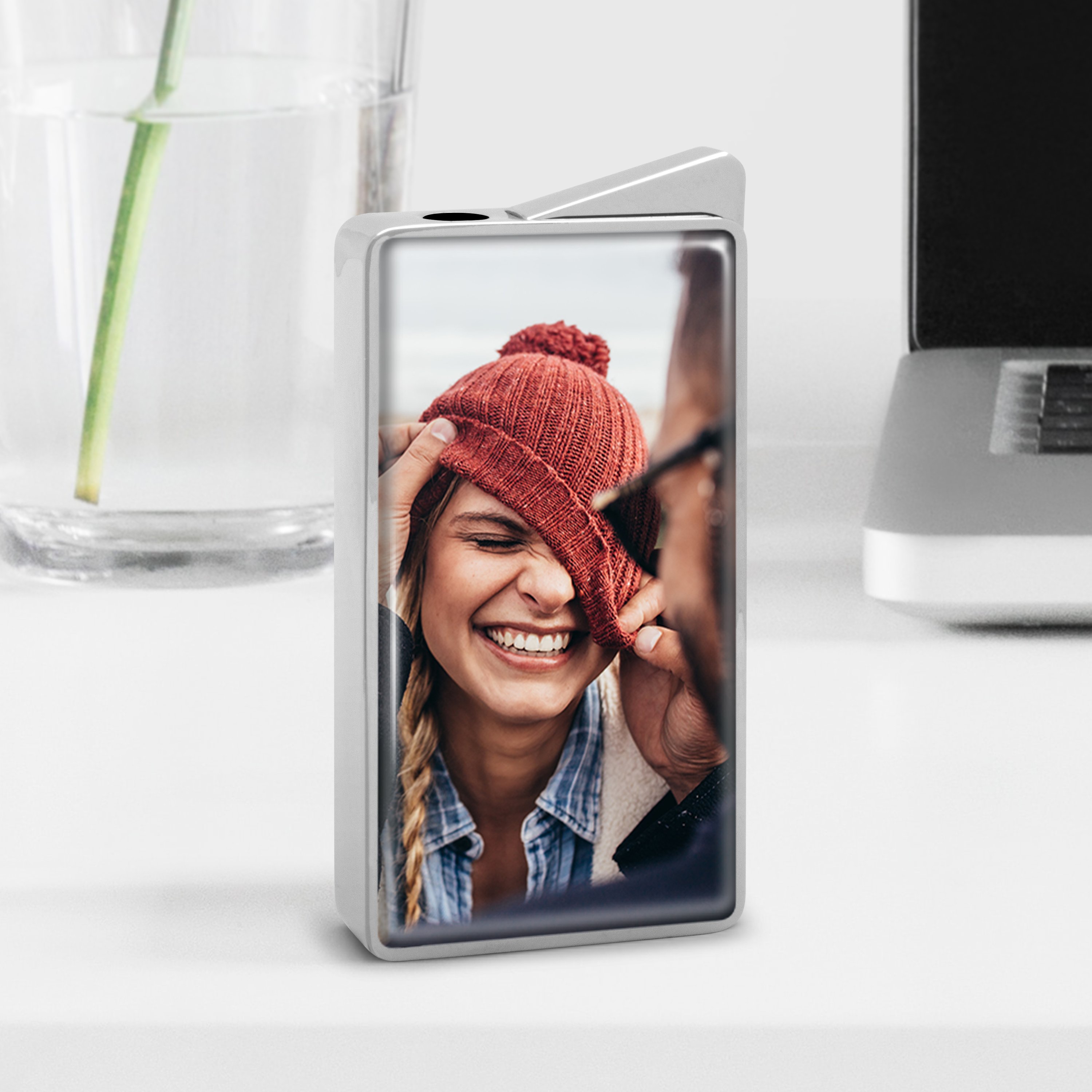 Chrom-Feuerzeug Eckig - Standard 6