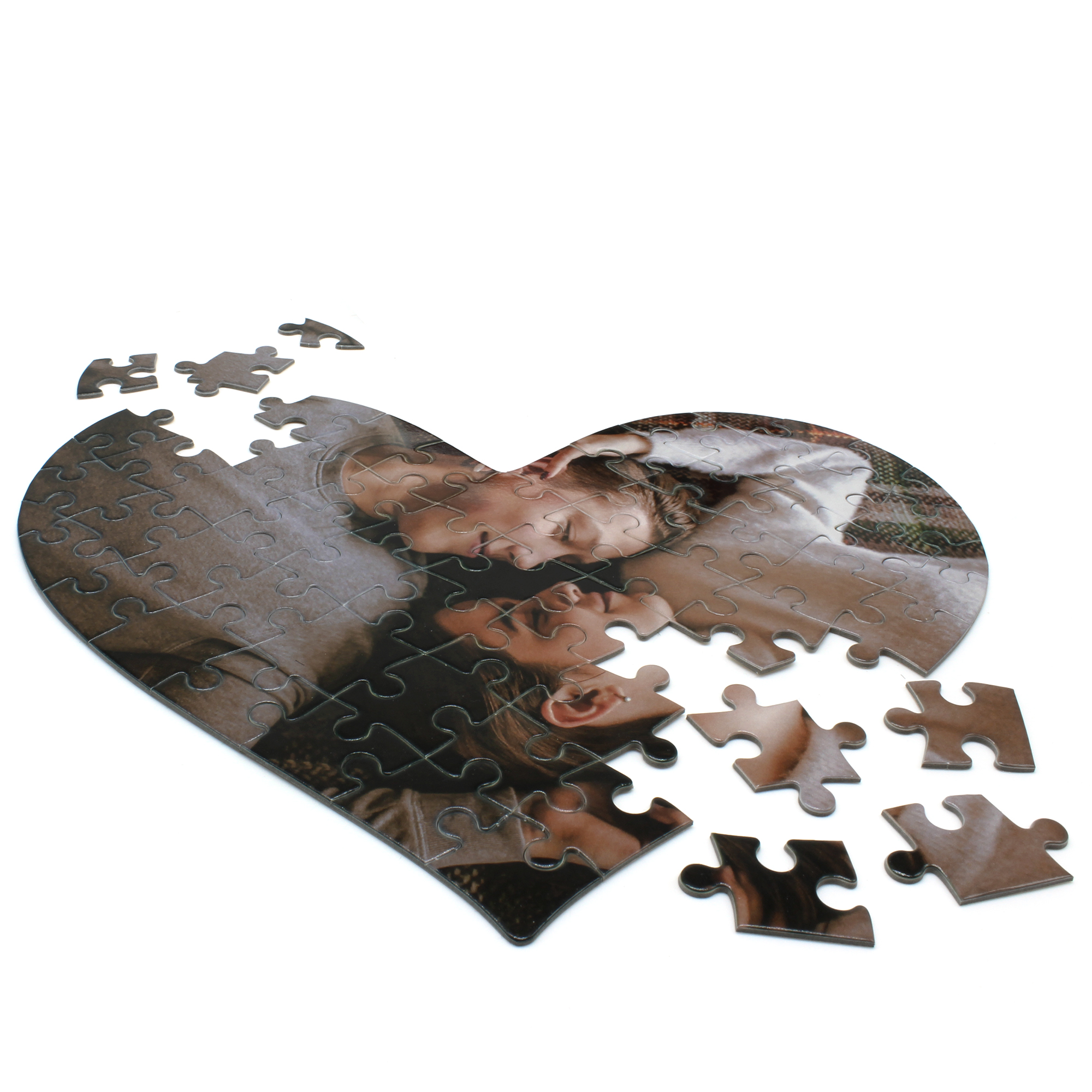 Herzpuzzle M - 24,7 x 20,0 cm (63 Teile) 3