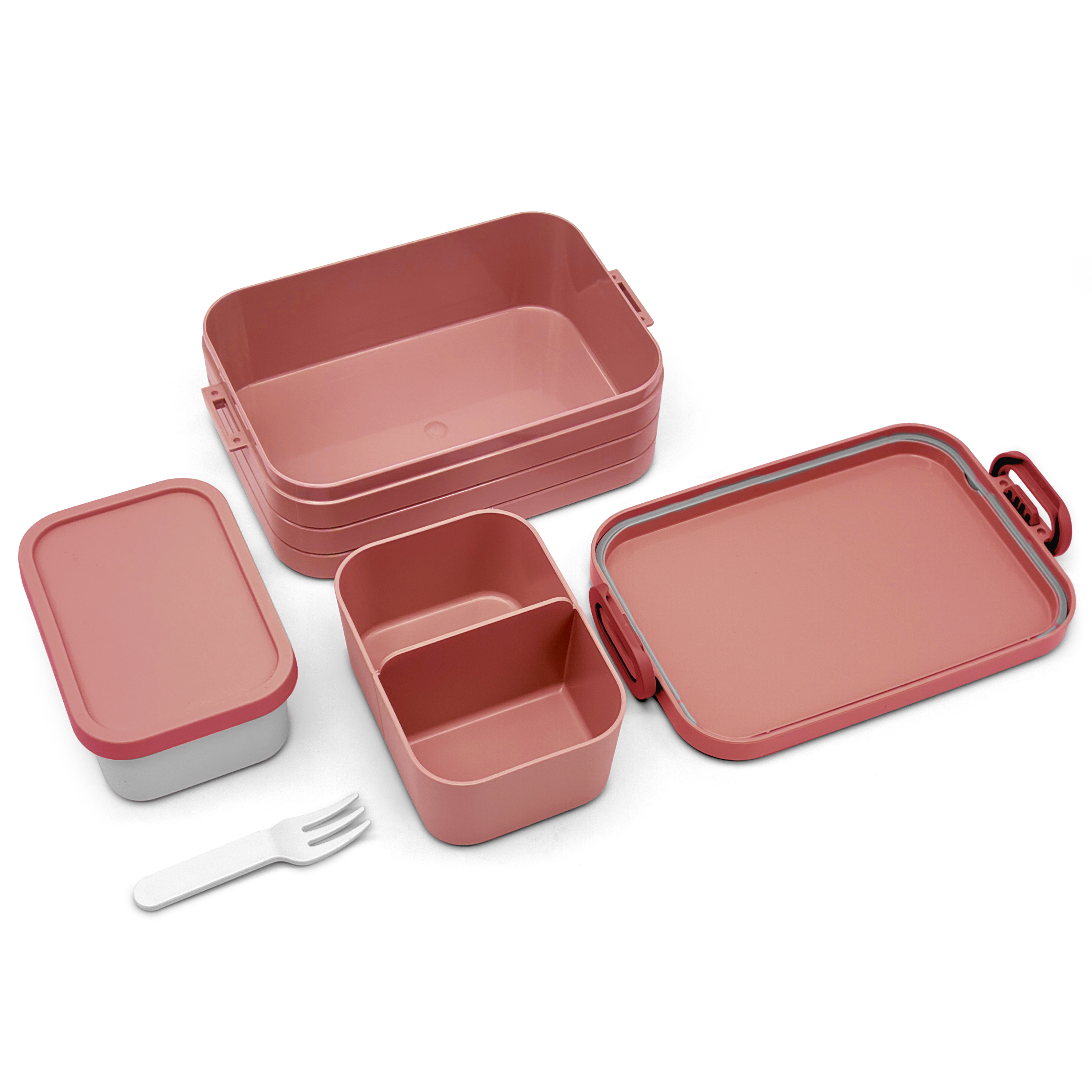 Mepal Lunchbox "Bento" Pastellrot 4