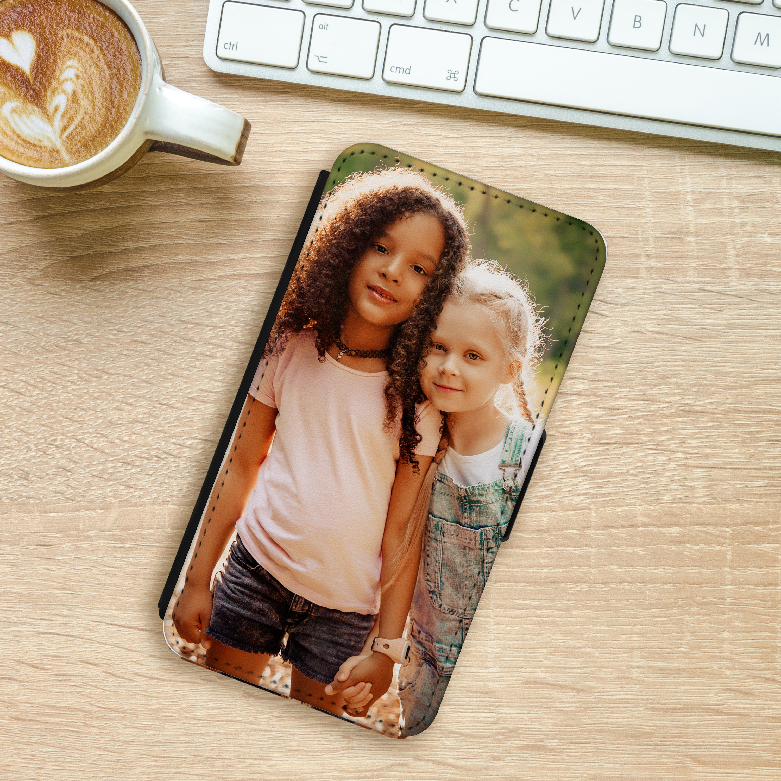 Galaxy S7 Flipcase schwarz 5