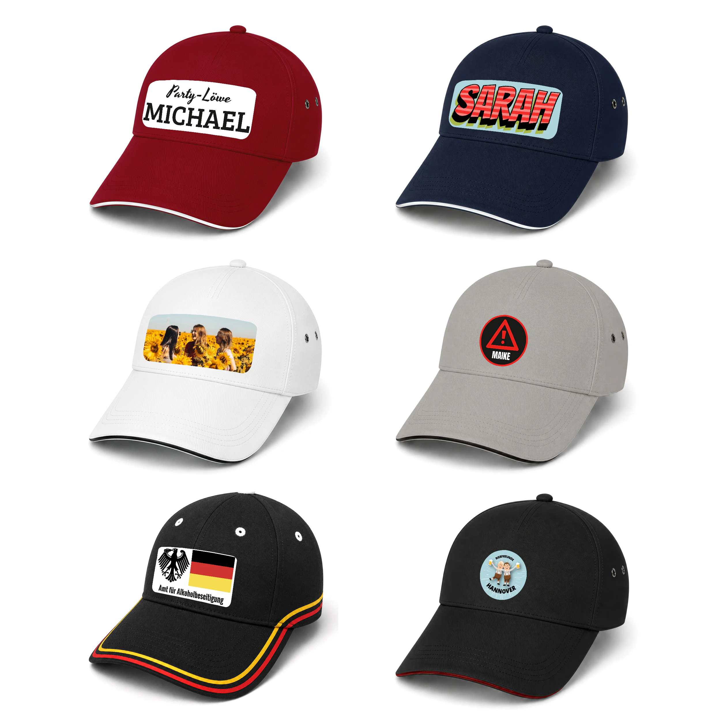 Basecap Grau / Navy 4