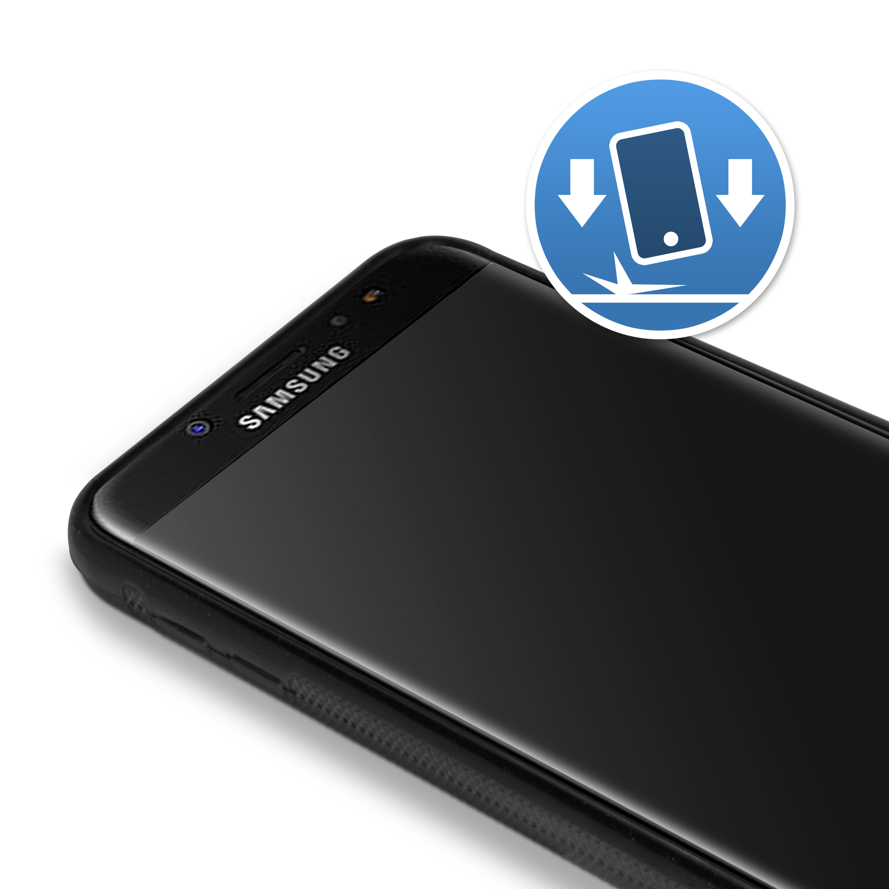 Galaxy J7 (2017) schwarz Softcase 2