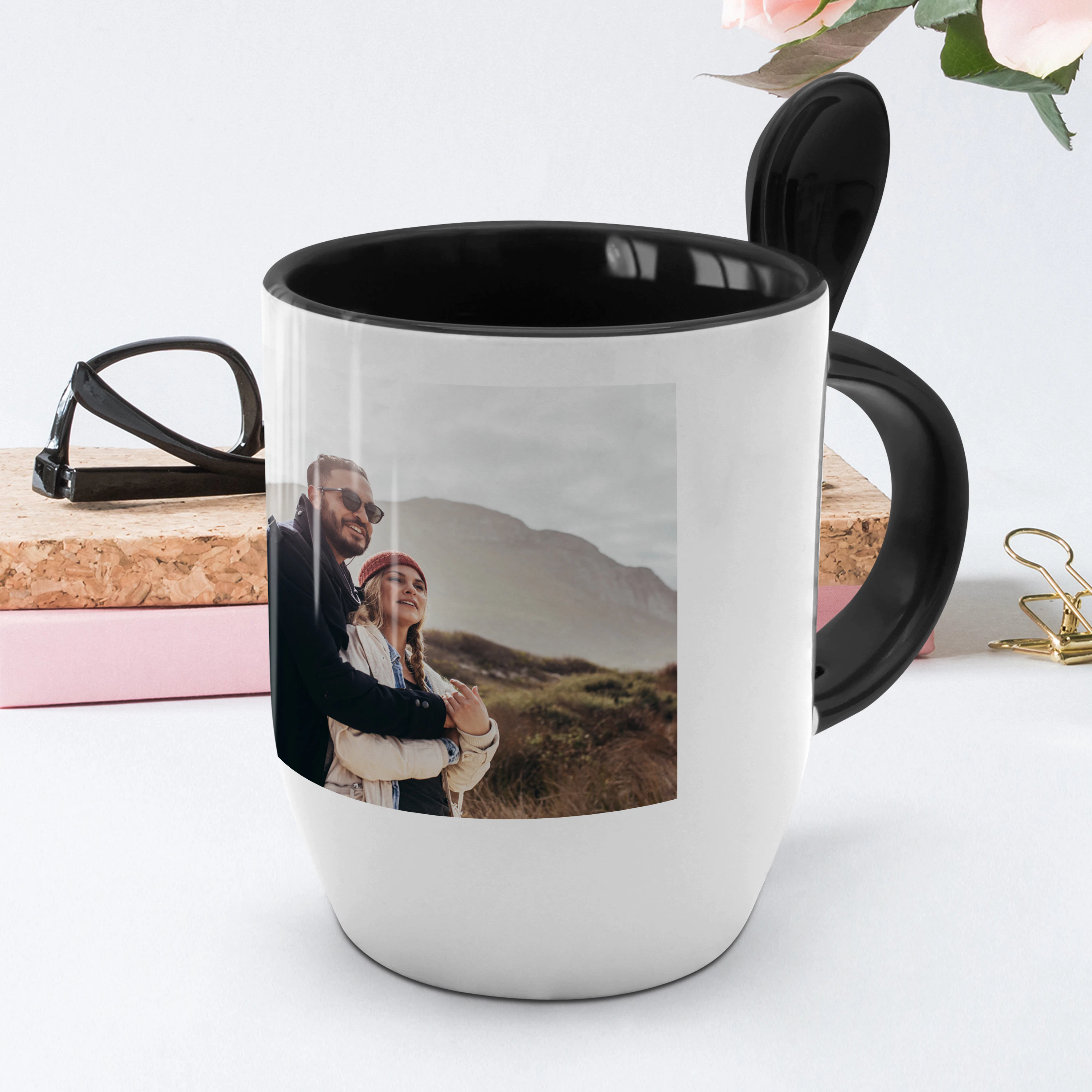 Löffeltasse Schwarz Standard 4