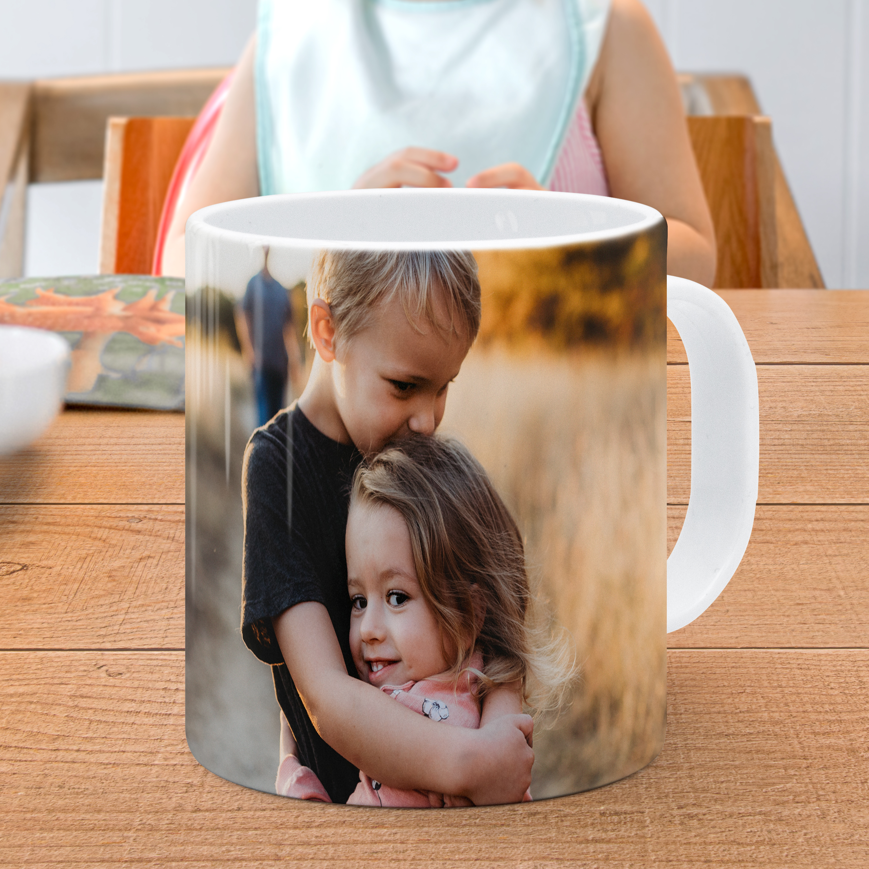 Kindertasse Full-Size Weiß 5