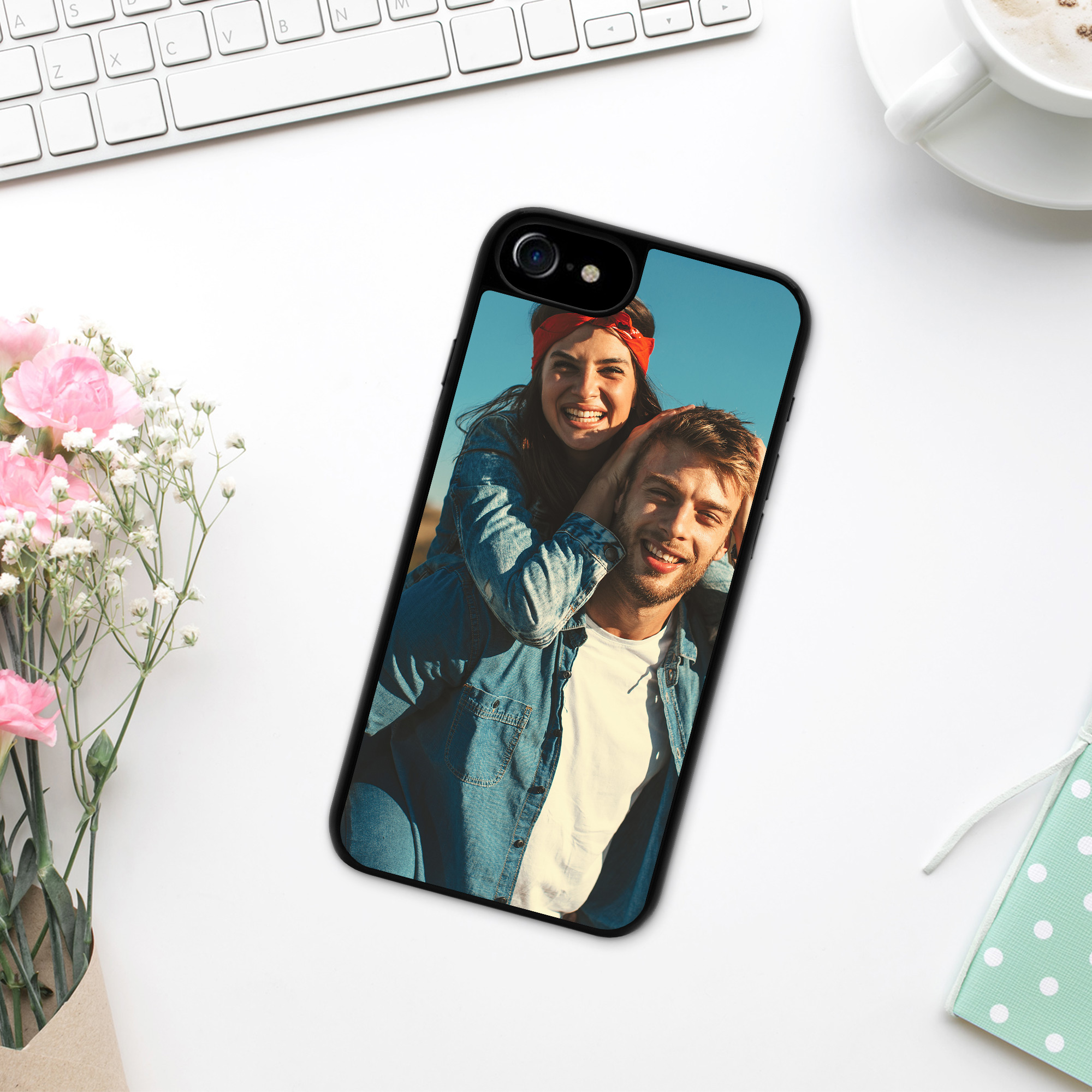 iPhone 7 Hardcase schwarz 4