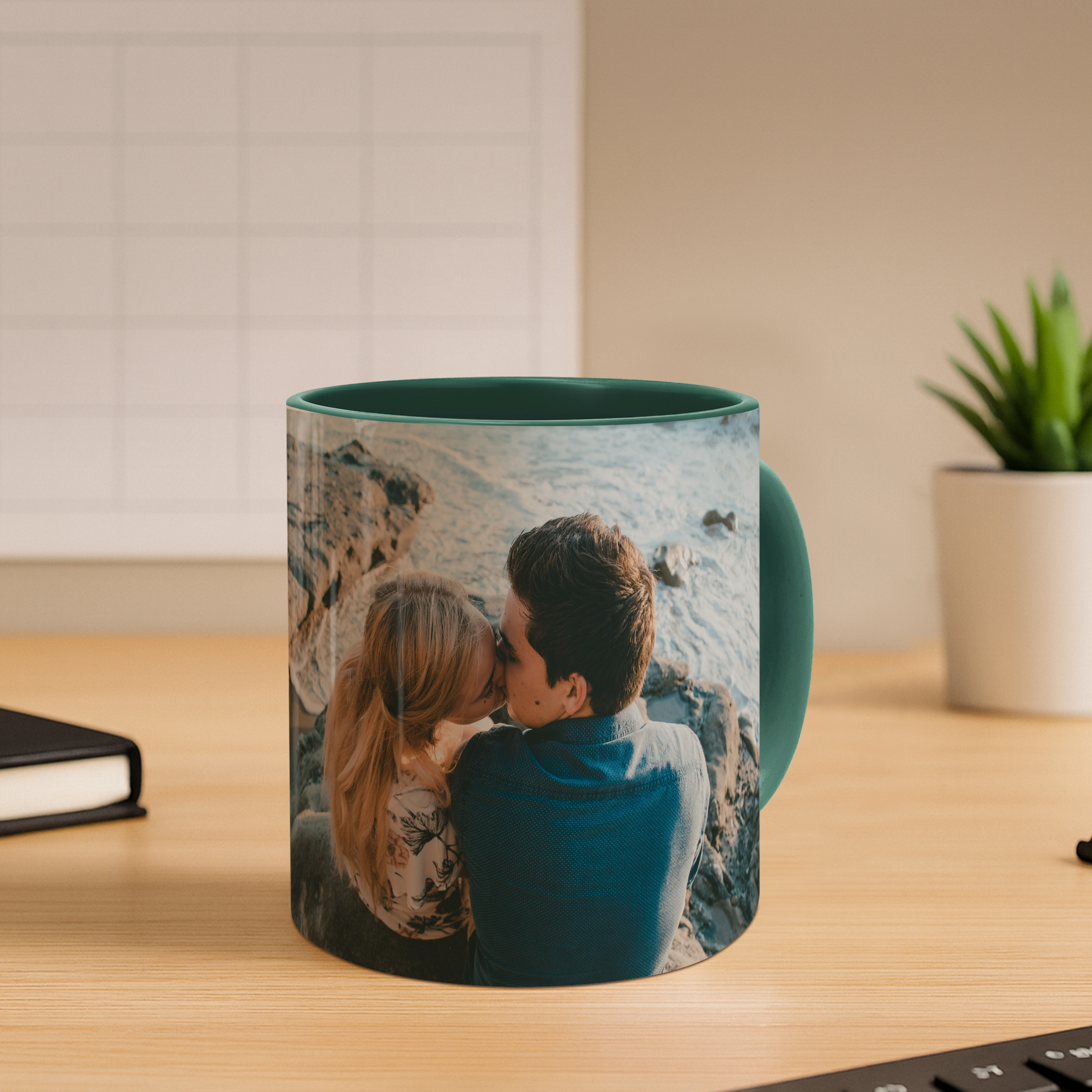 Zweifarbtasse Full-Size Grün 6