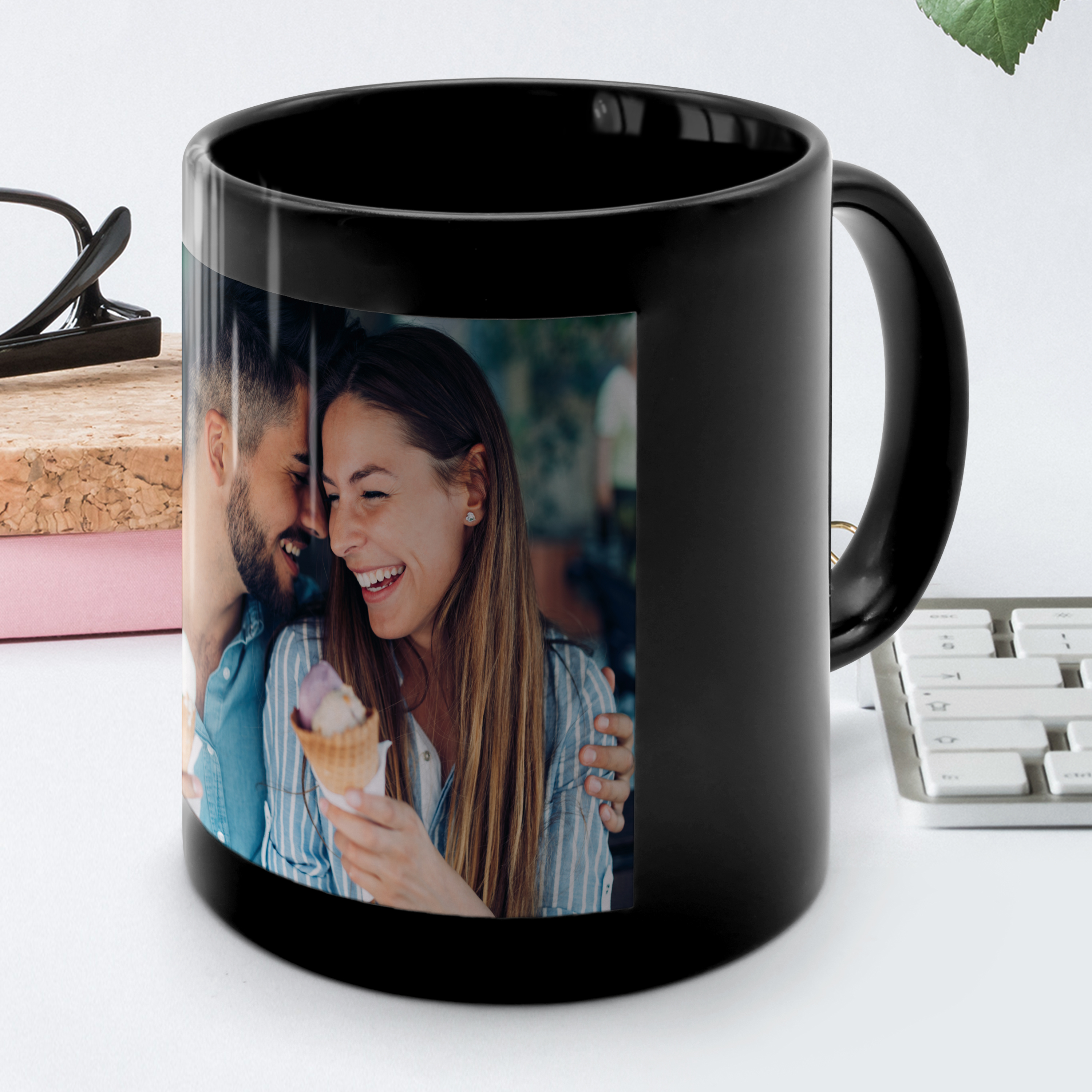 Kaffeebecher Schwarz - Standard 3