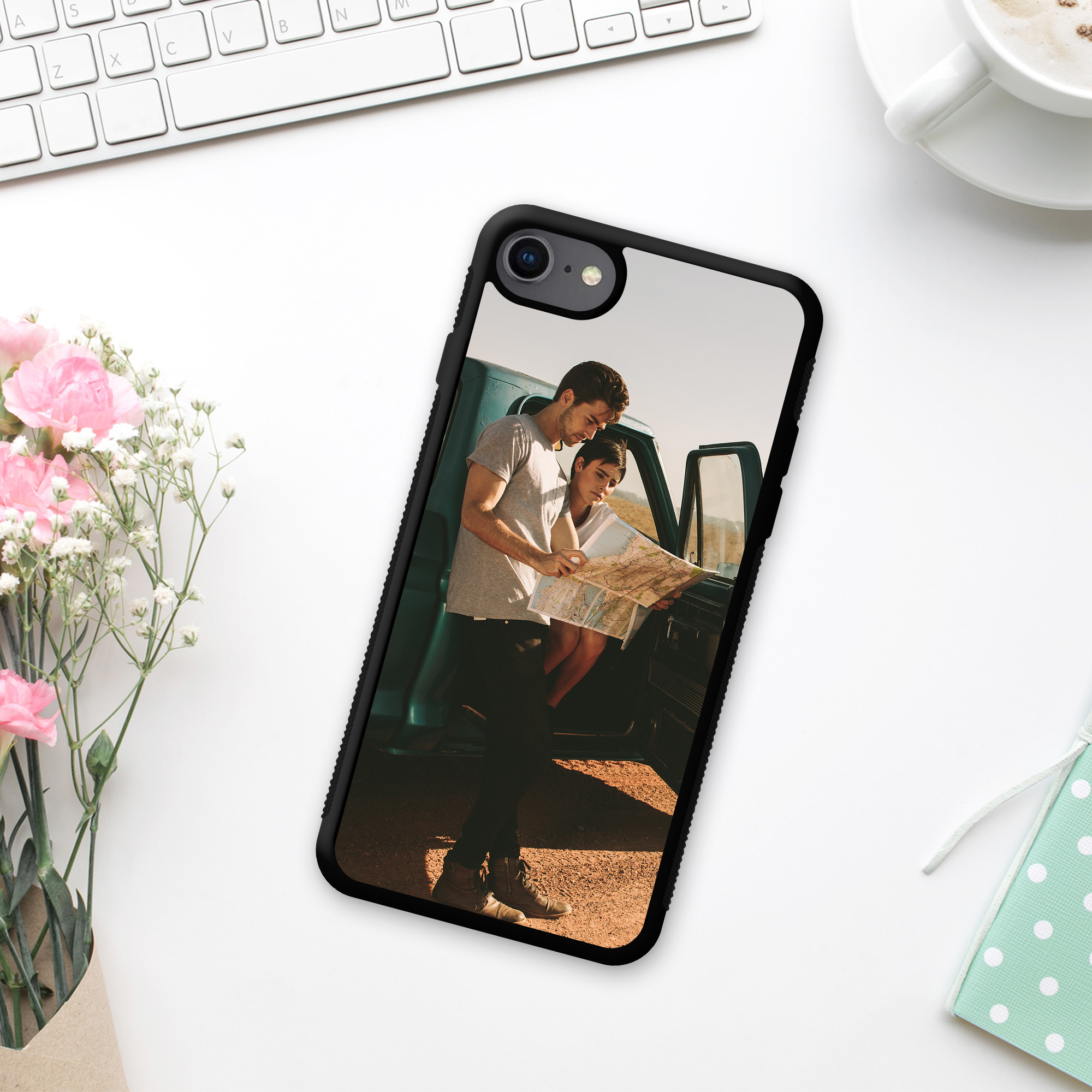 iPhone 8 schwarz Softcase 2