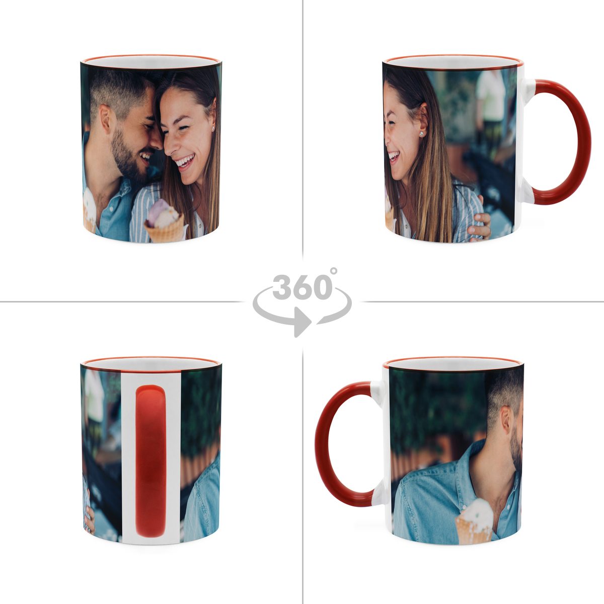 Kaffeebecher Rot Full-Size 3