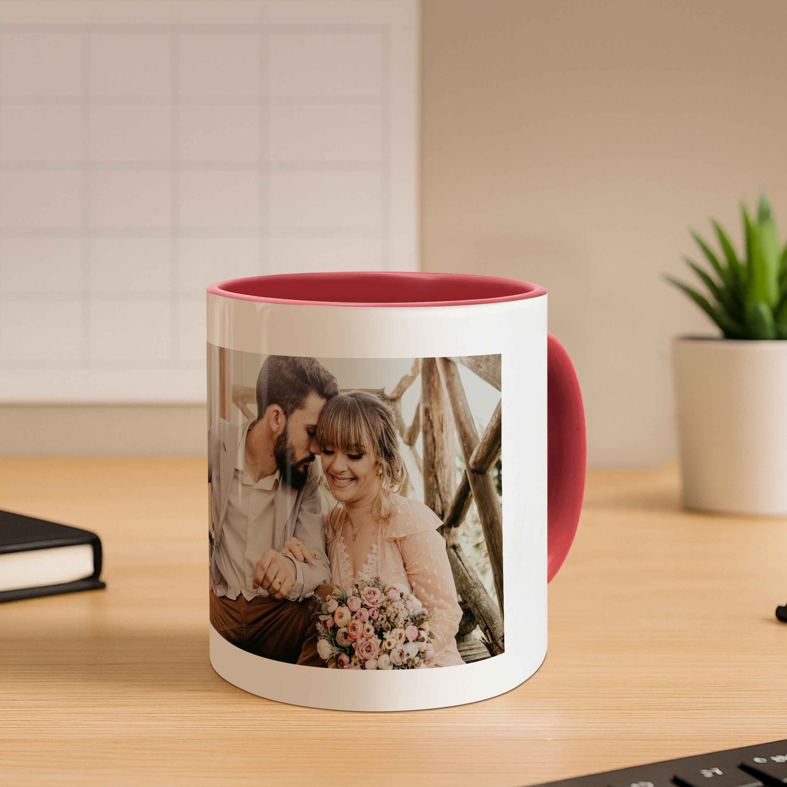 Zweifarbtasse Standard Rot 5