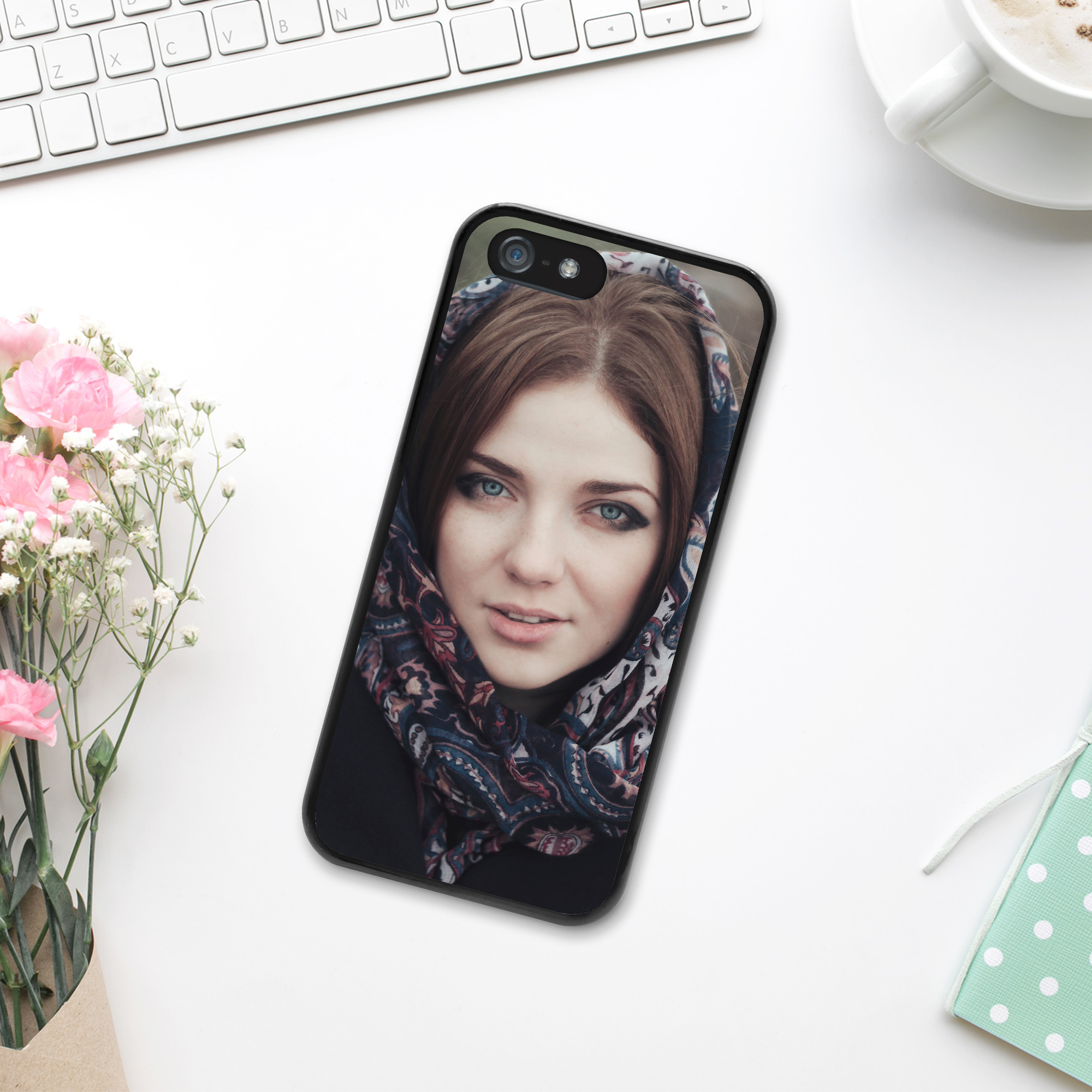 iPhone SE (2016) schwarz Softcase 3