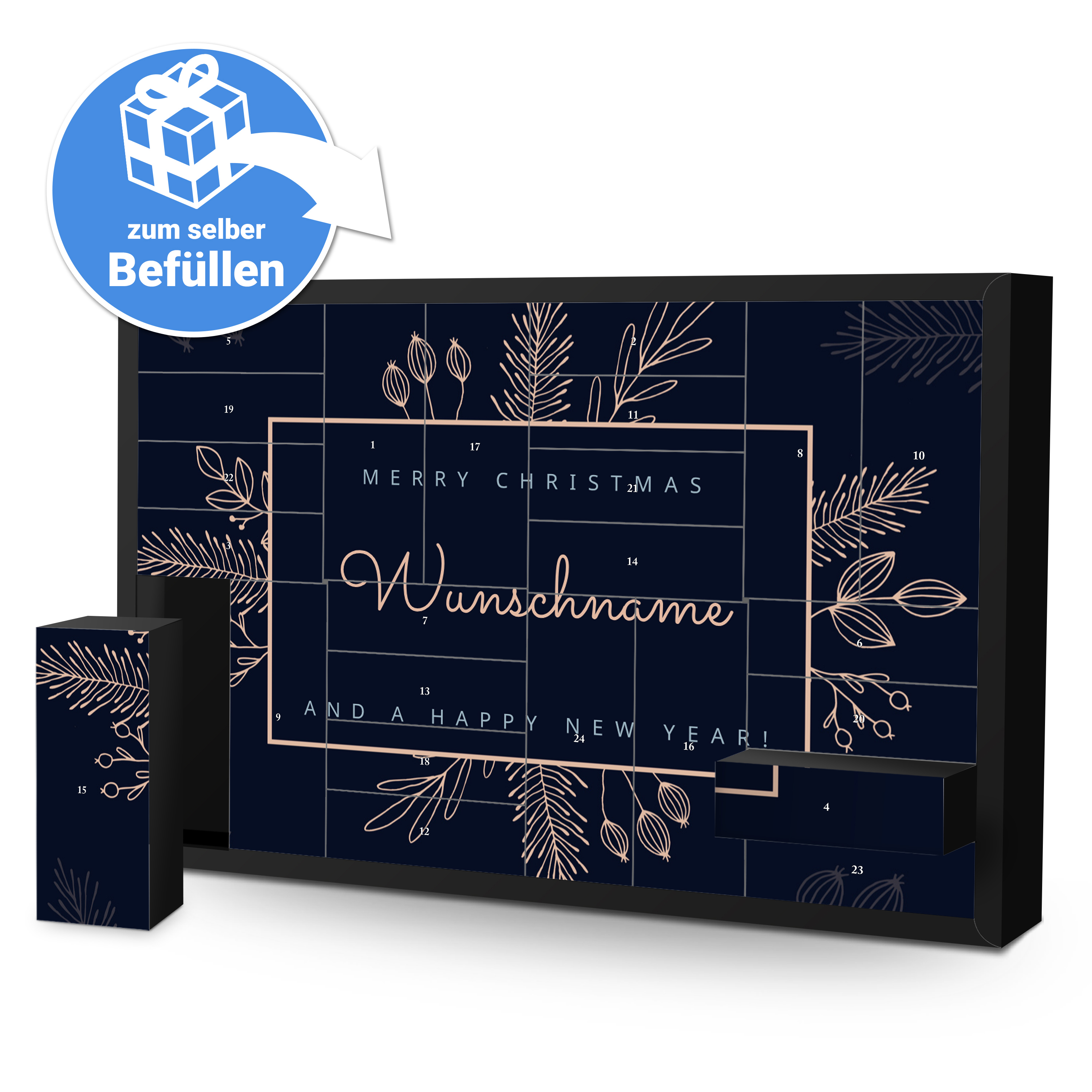 Namens-Adventskalender Schachtel 1
