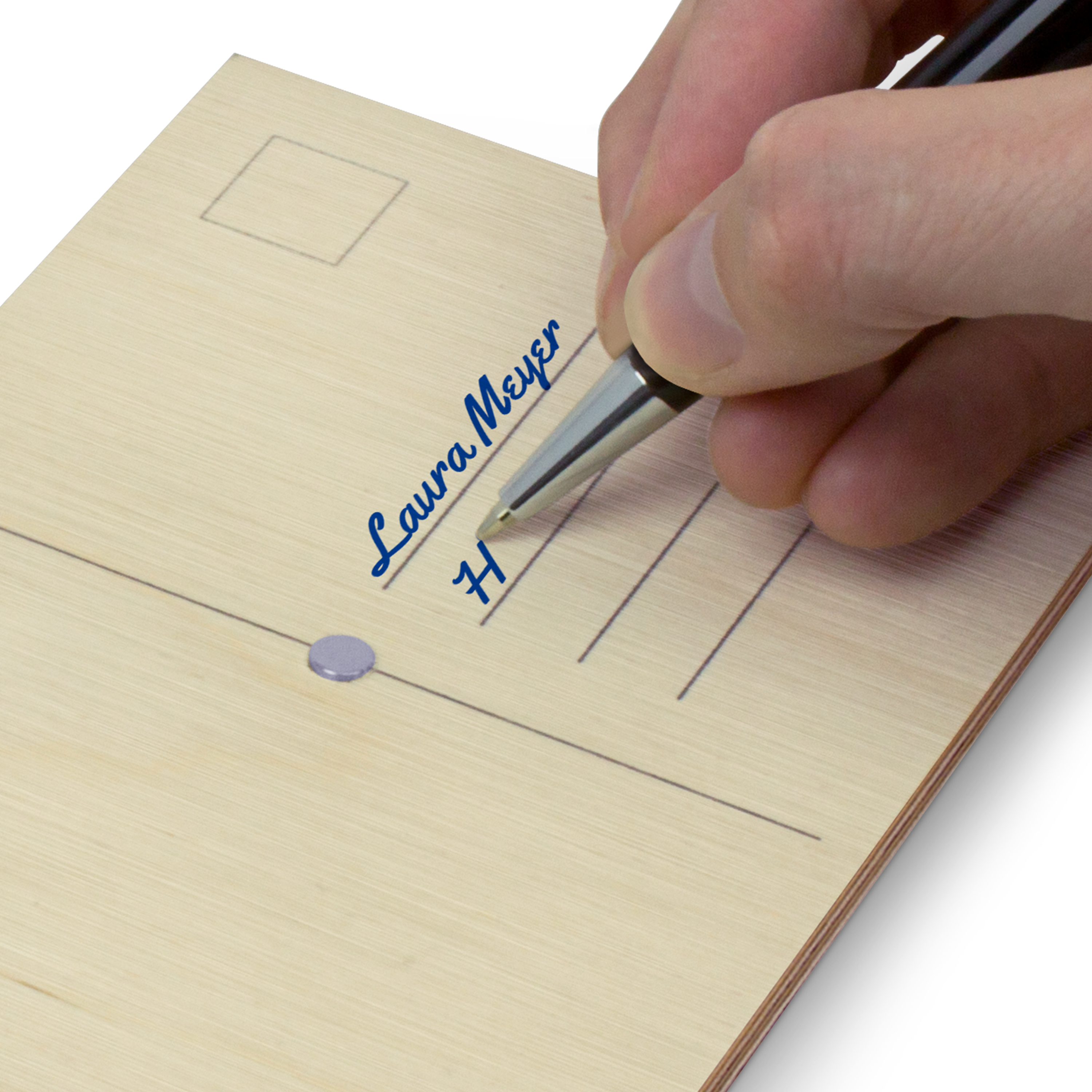 Holzpostkarte - Standard 5