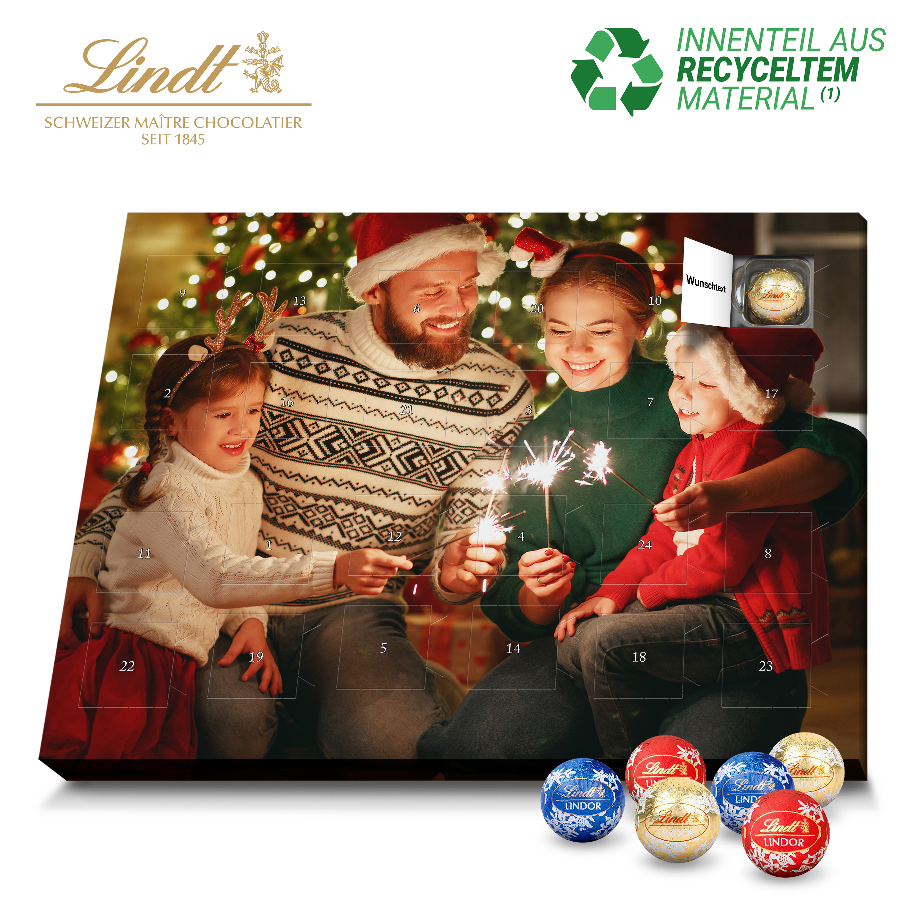 Adventskalender "Lindt LINDOR" - Standard 1